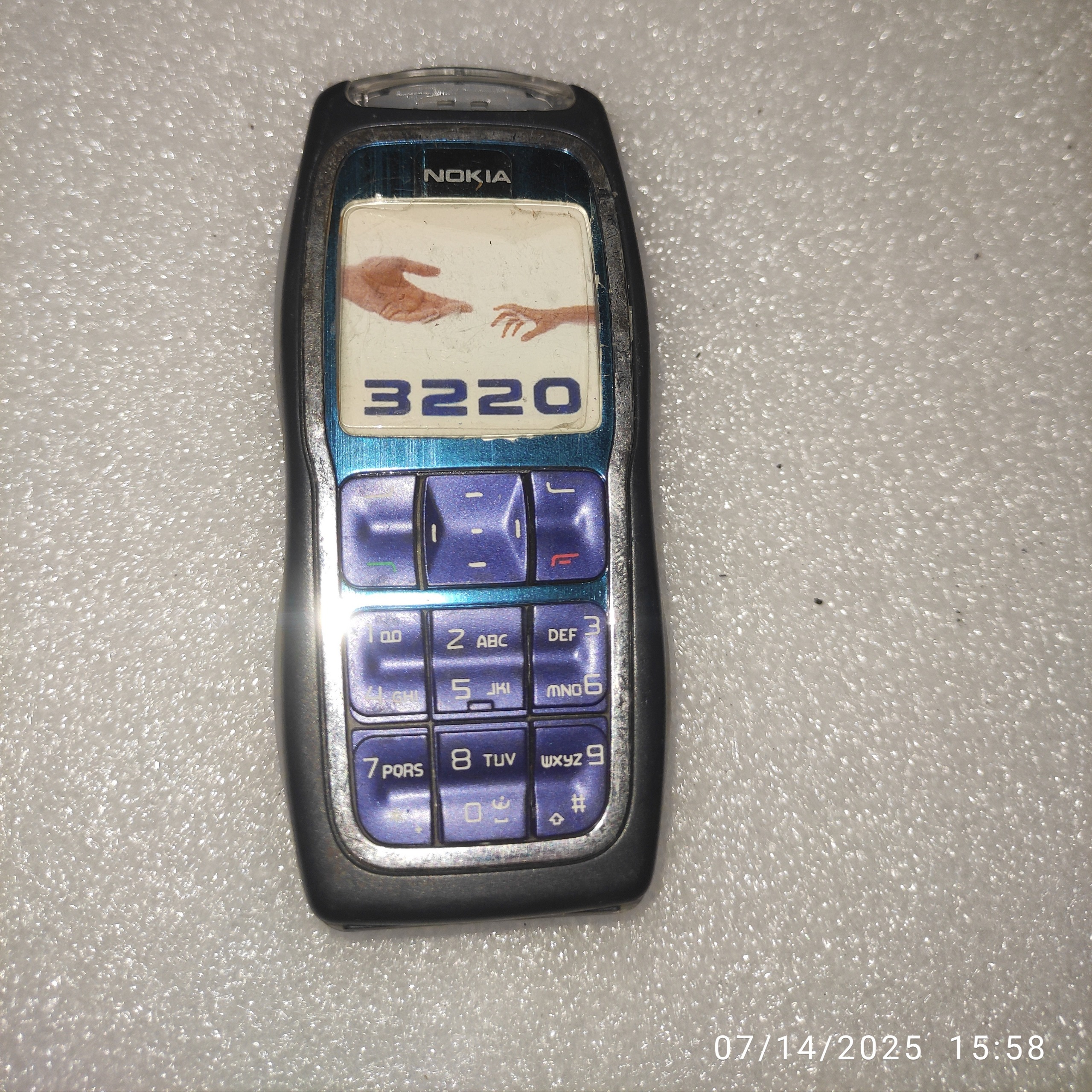 ماکت گوشی موبایل نوکیا 3220 کد 8612