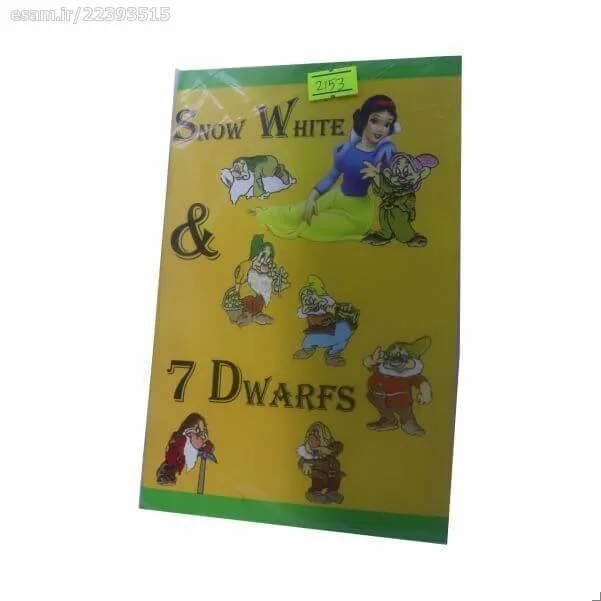 کتاب آموزش زبان انگلیسی باCD-داستان سفیدبرفی2153