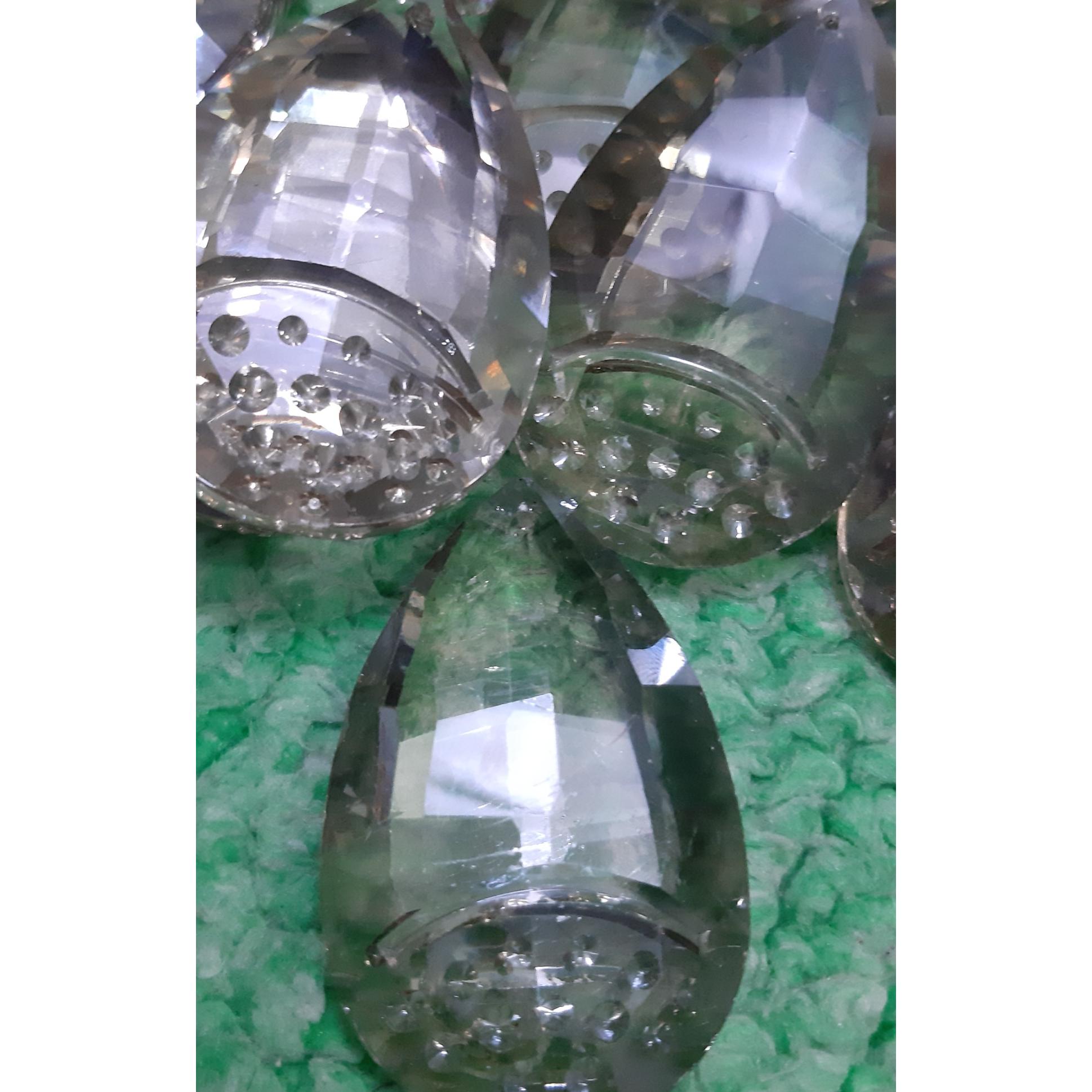 کریستال لوستر اشکی دودی