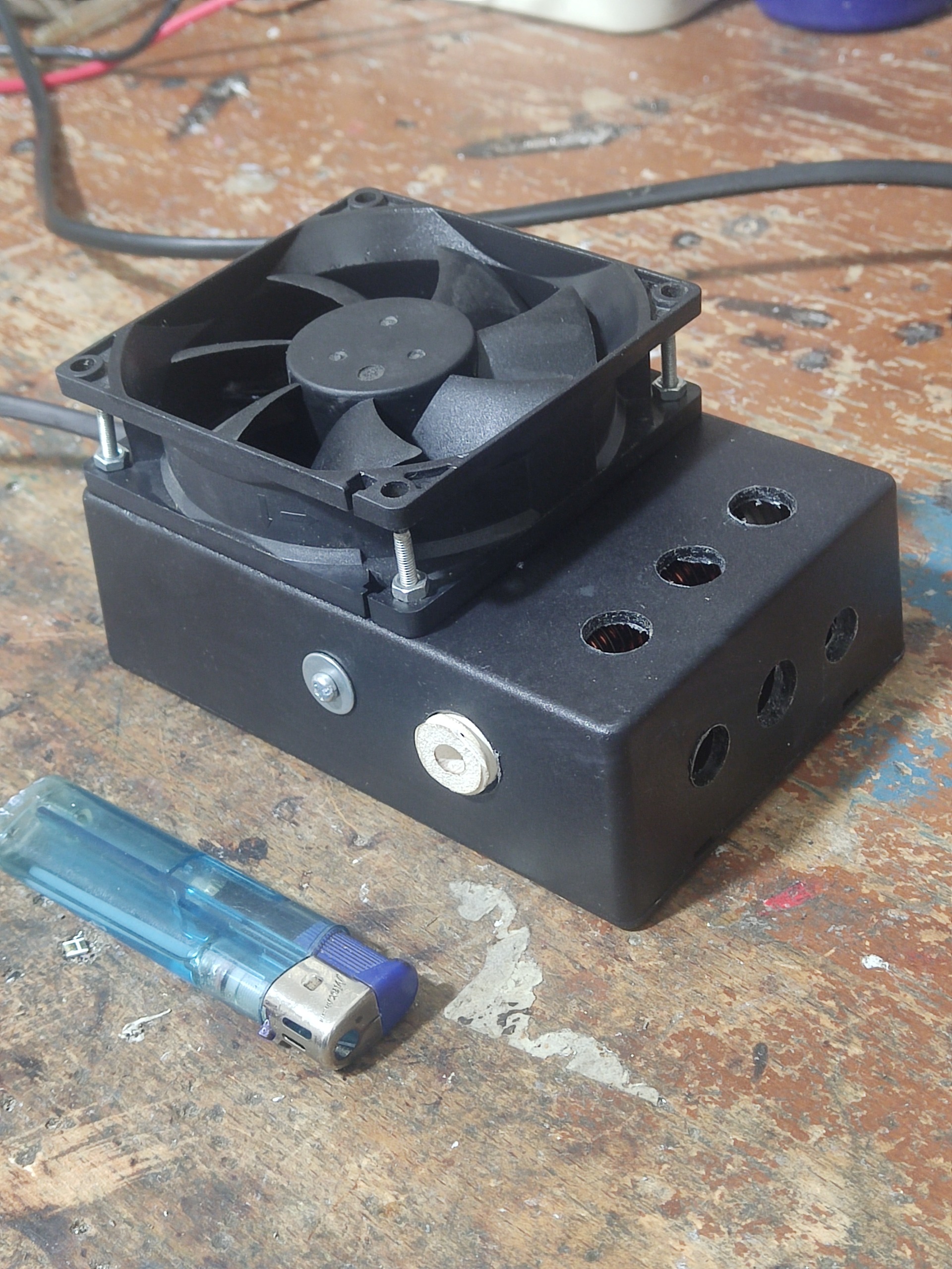 کوره القایی فندکی ماشین قوی