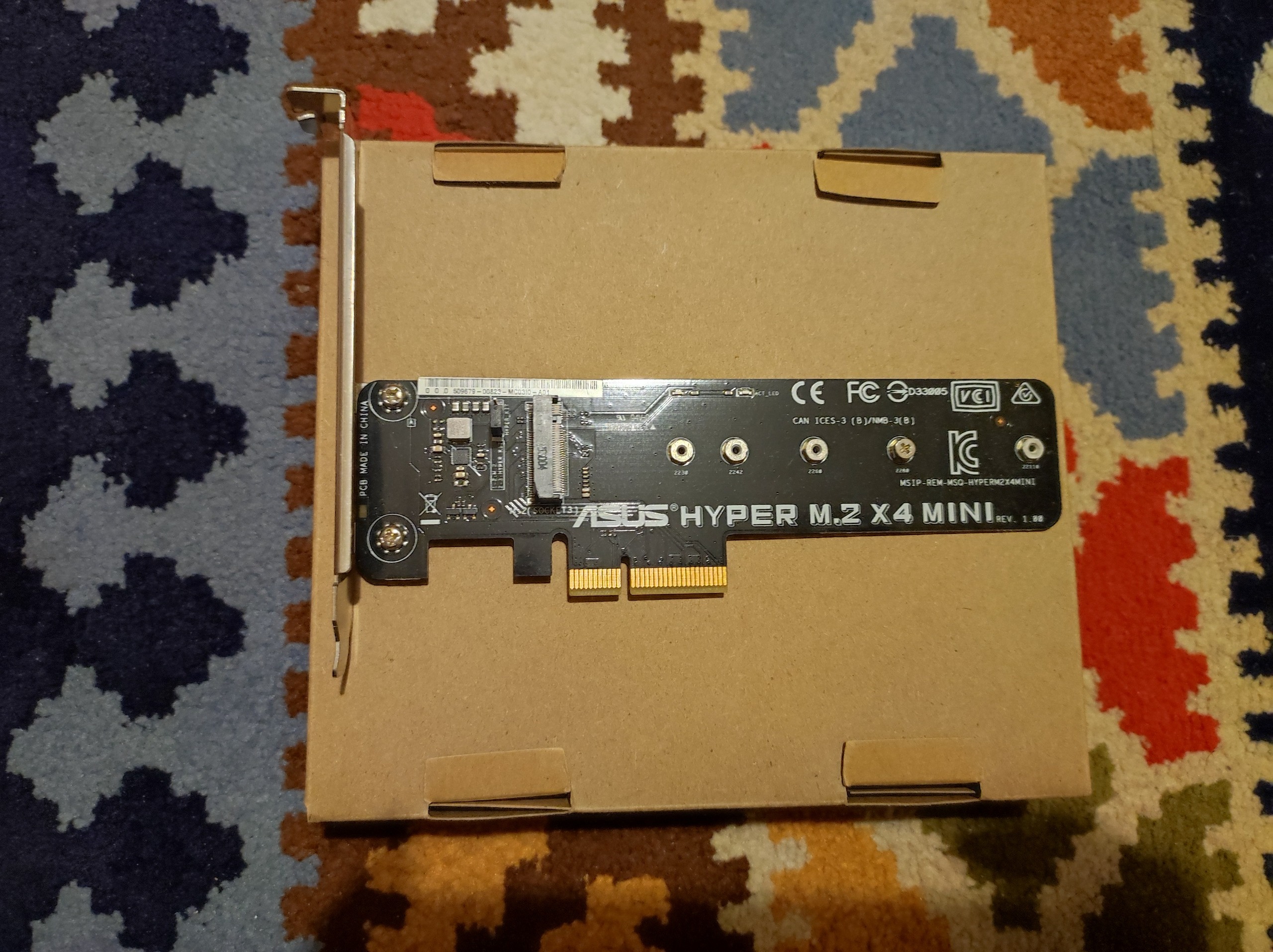 تبدیل M2 به PCIE 3 4X ASUS