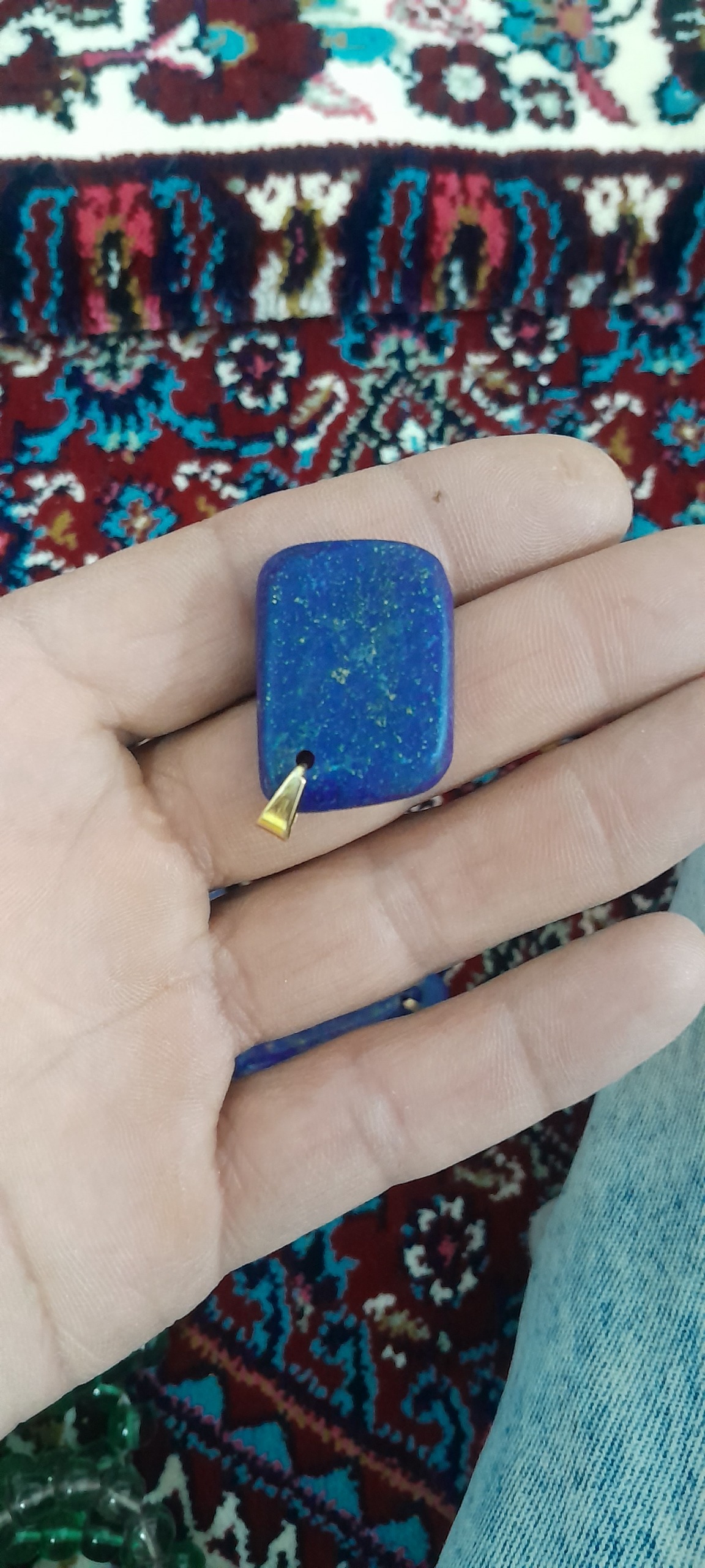 نگین لاجورد افغان