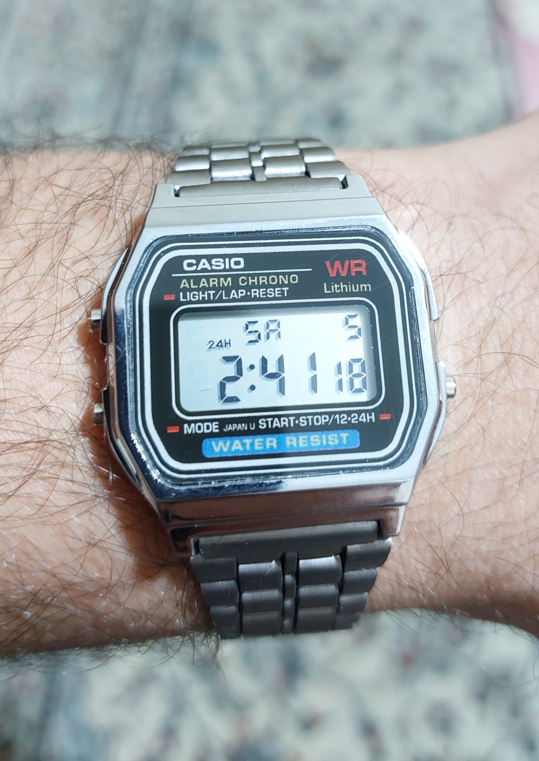 کاسیو مدل لیتیوم a159w