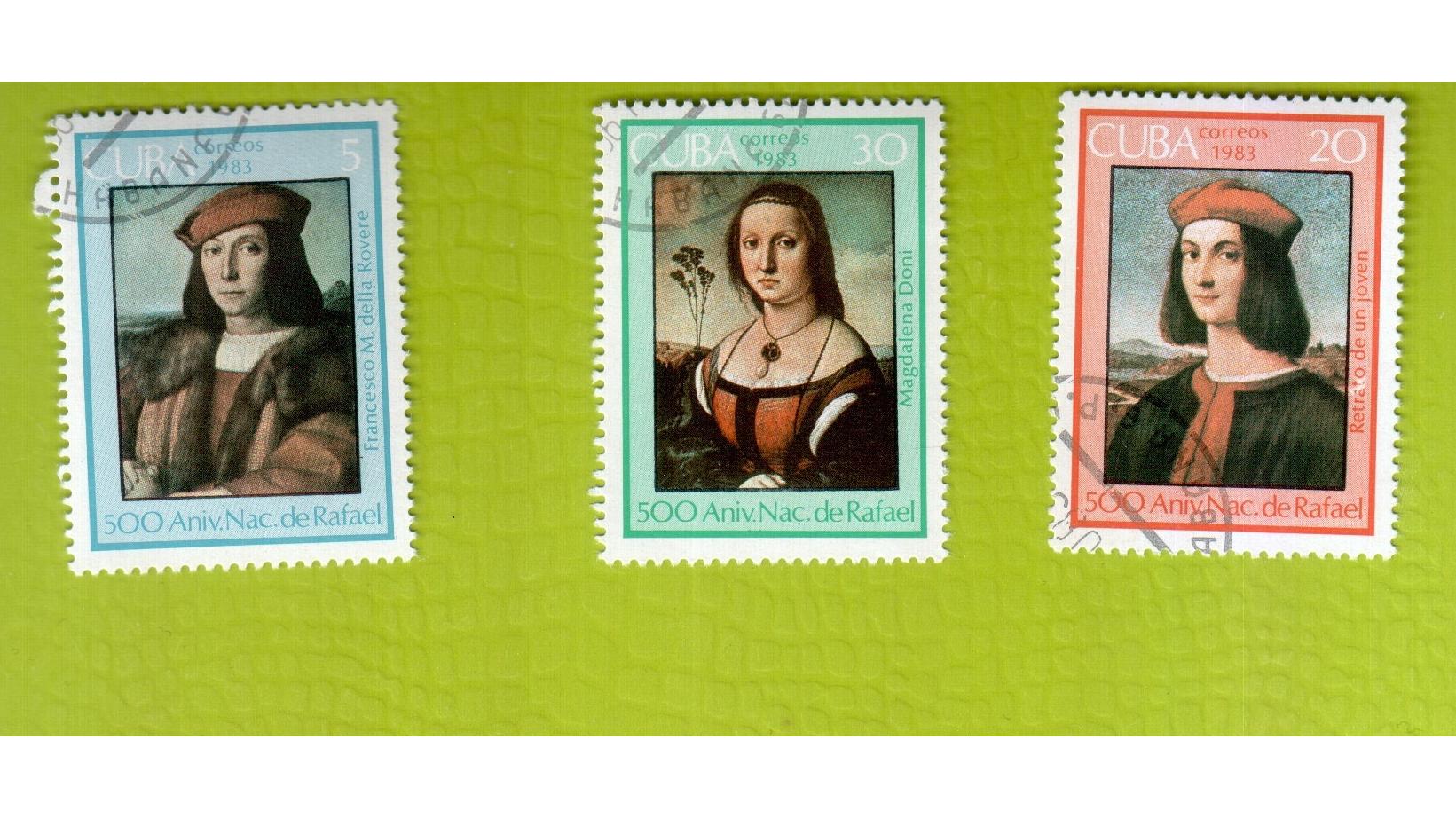 سری 6 تمبر های تابلویی- کوبا