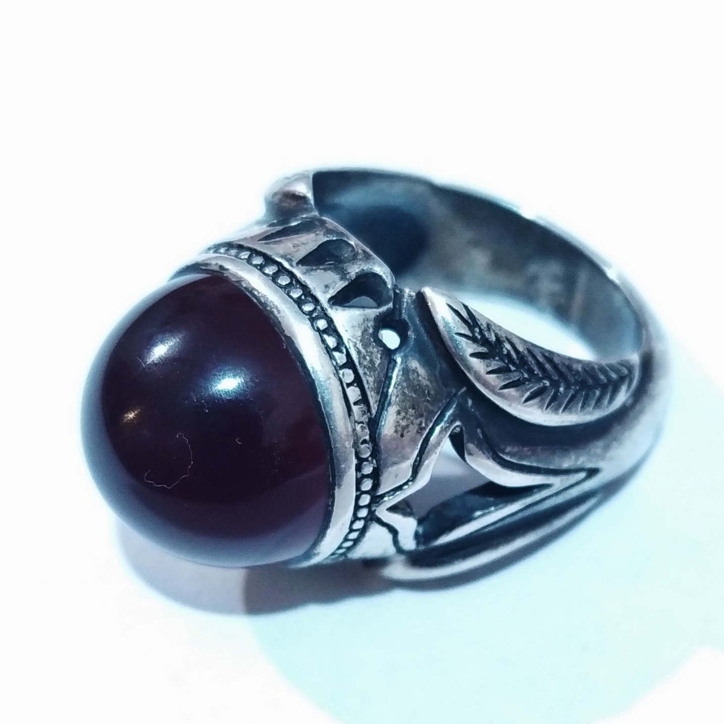 انگشتر مرحوم حاج نمی سعادت