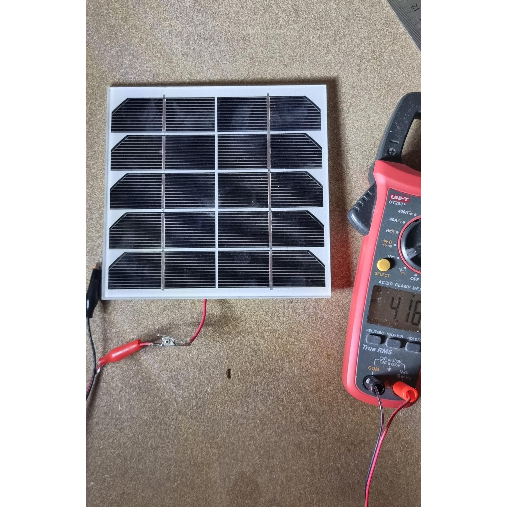 پنل خورشیدی 5 ولت 400 میلی آمپر