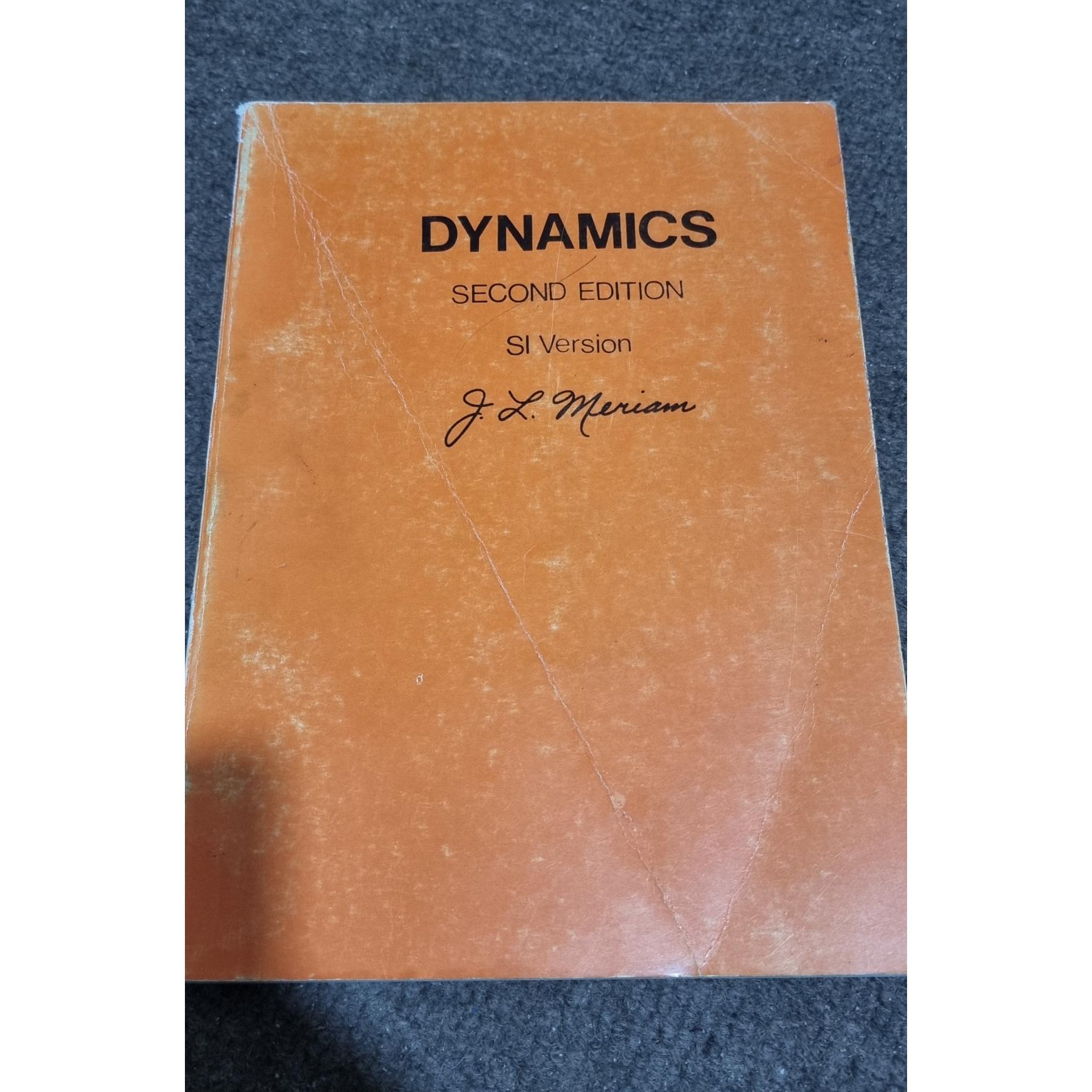 Dynamics second edition