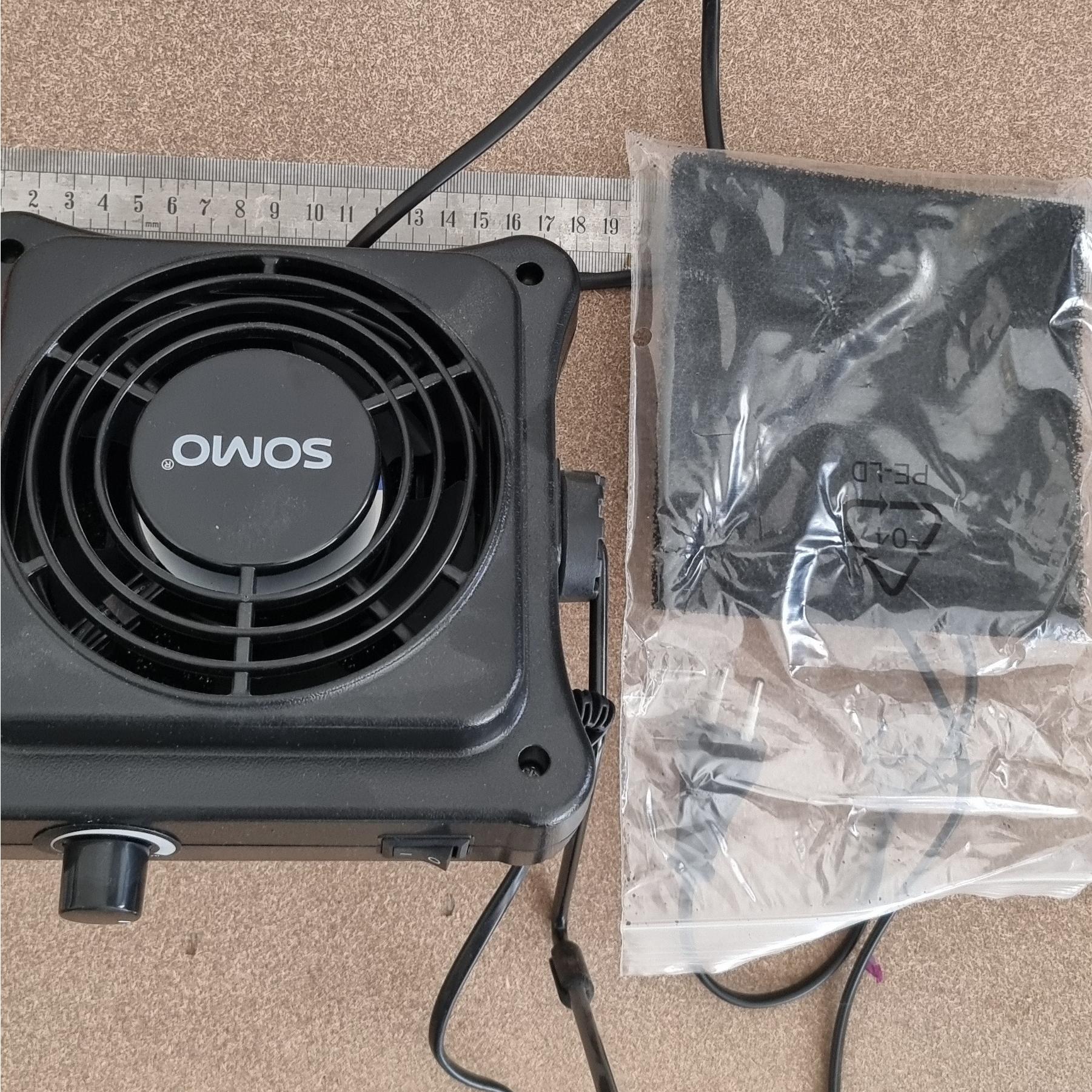 فن مکنده دود رومیزی سومو مدل sm 159 با فیلتر یدکی