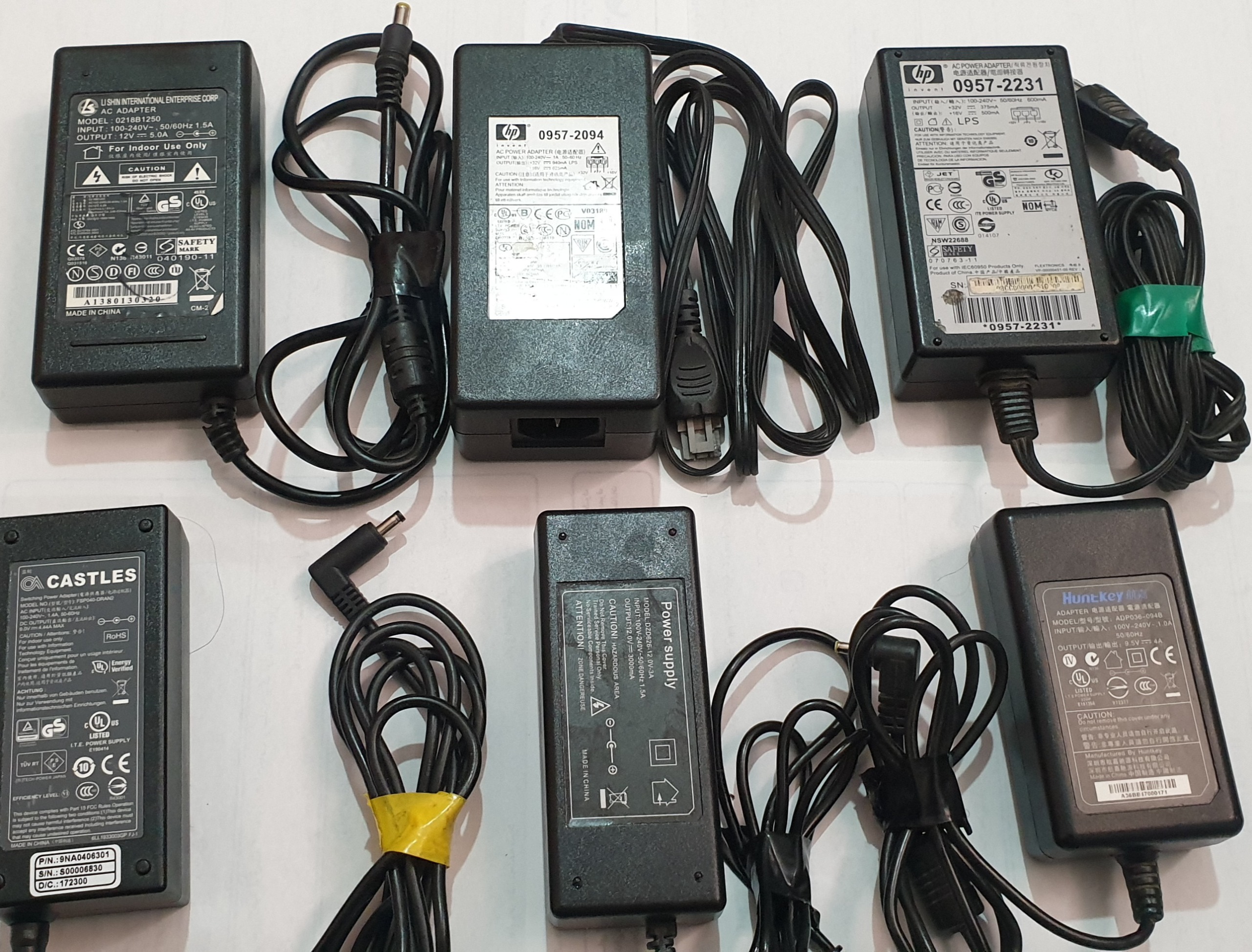 تعداد 6عدد اداپتور