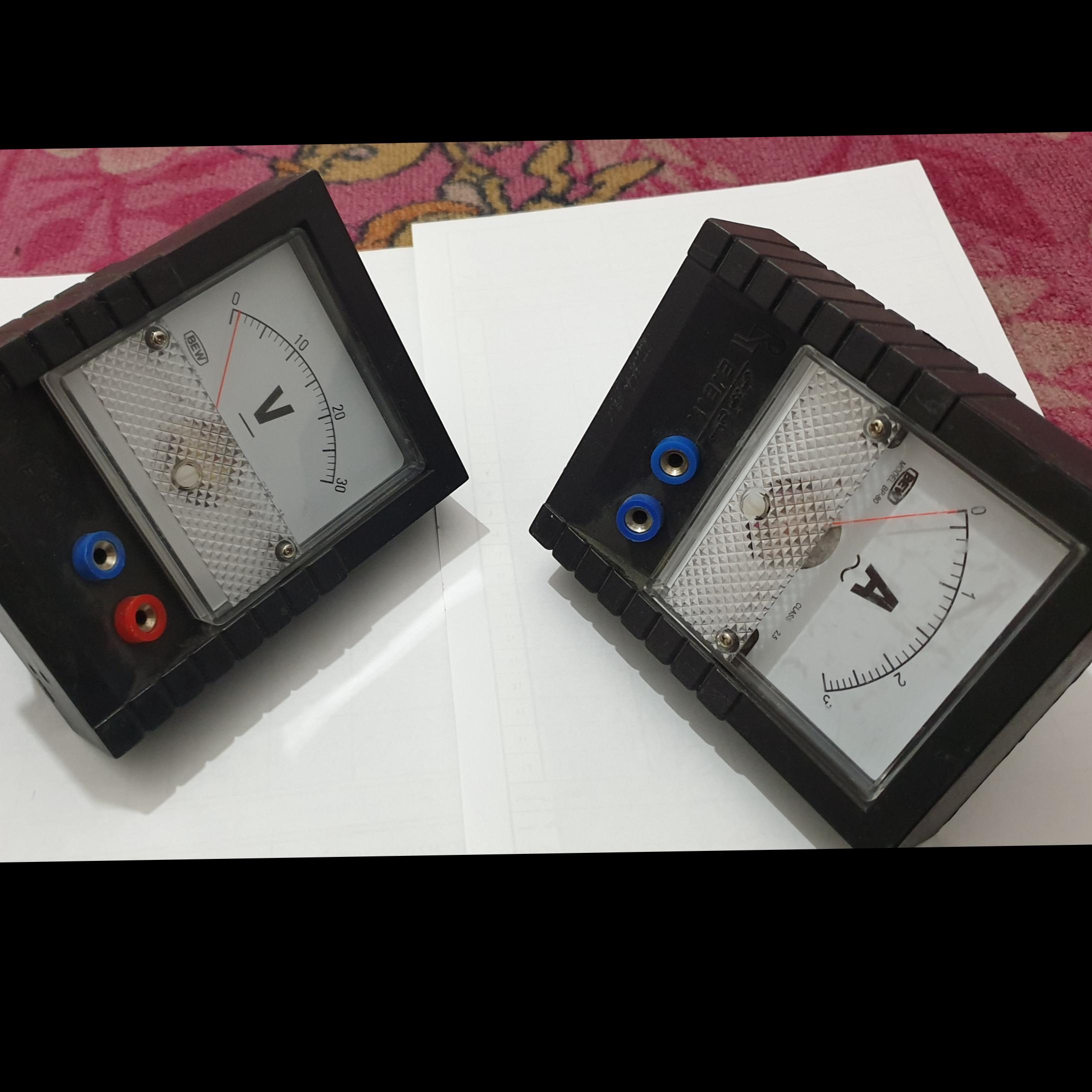 امپر متر و ولت متر