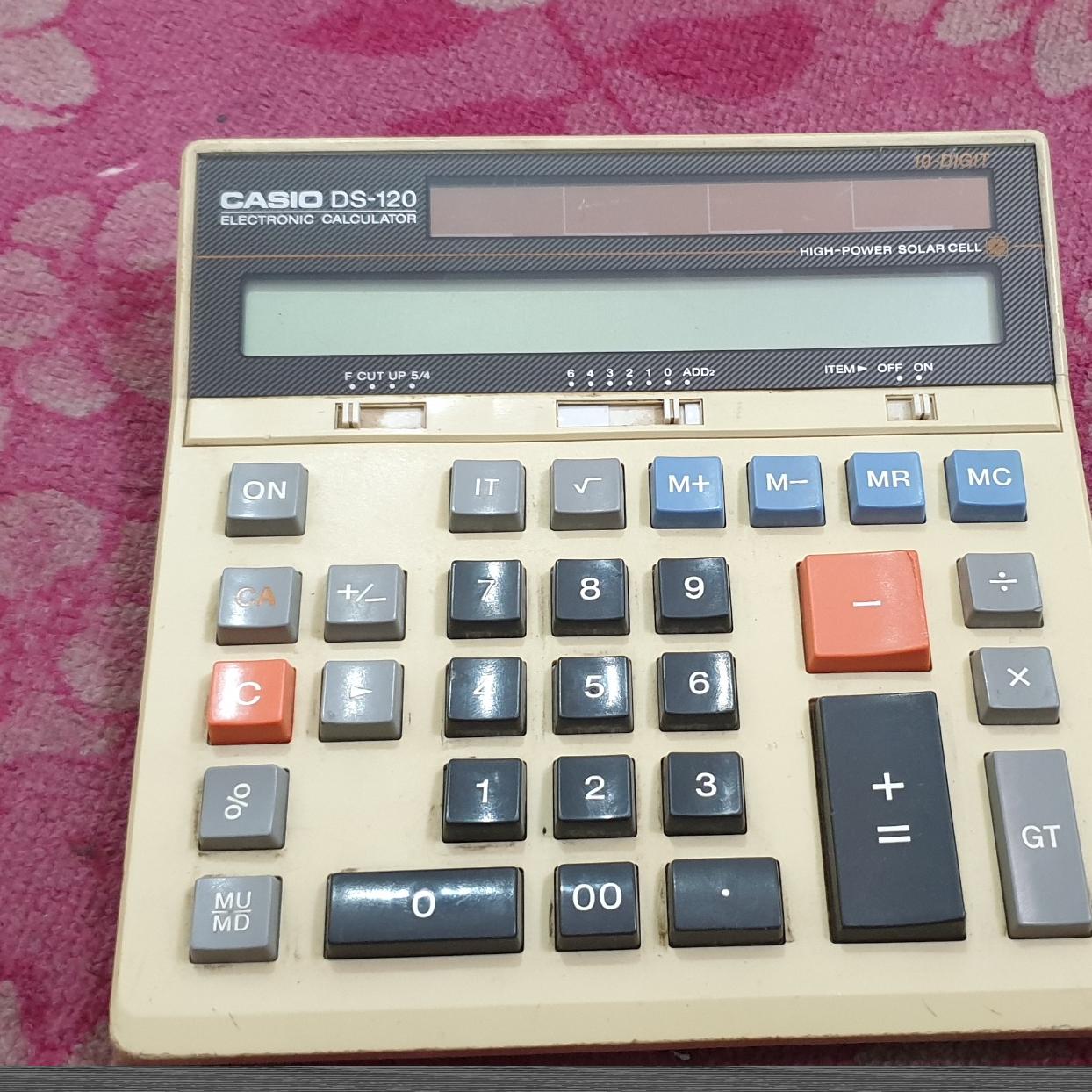 ماشین حساب کاسیو  DS 120