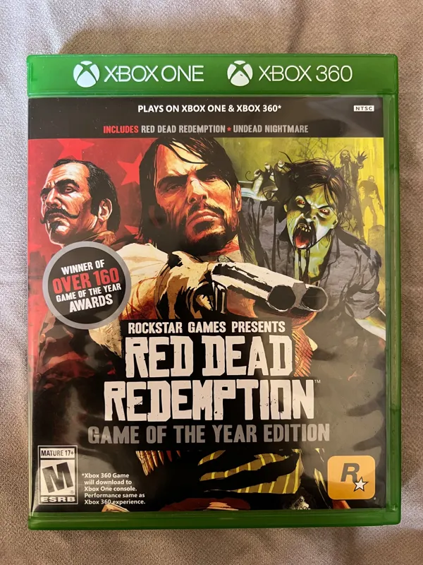 red dead redemption goty xbox