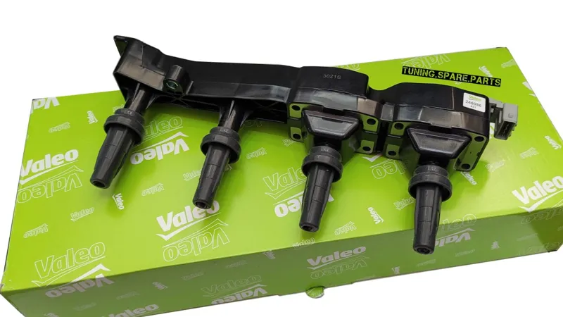 کویل موتور پژو 206 تیپ 5 قدیم برند والئو Valeo سبز
