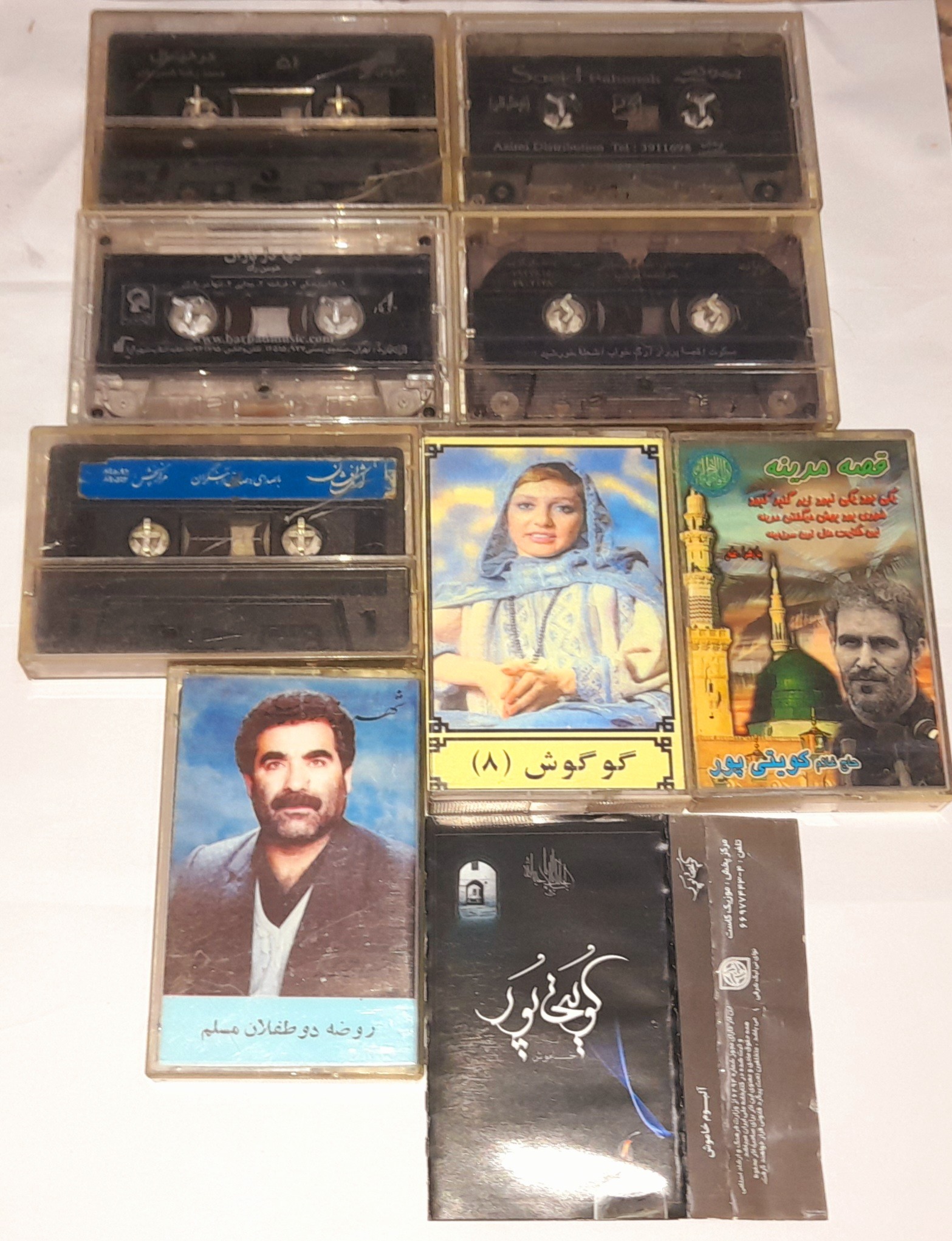 فروش هشت عدد کاست اورجینال