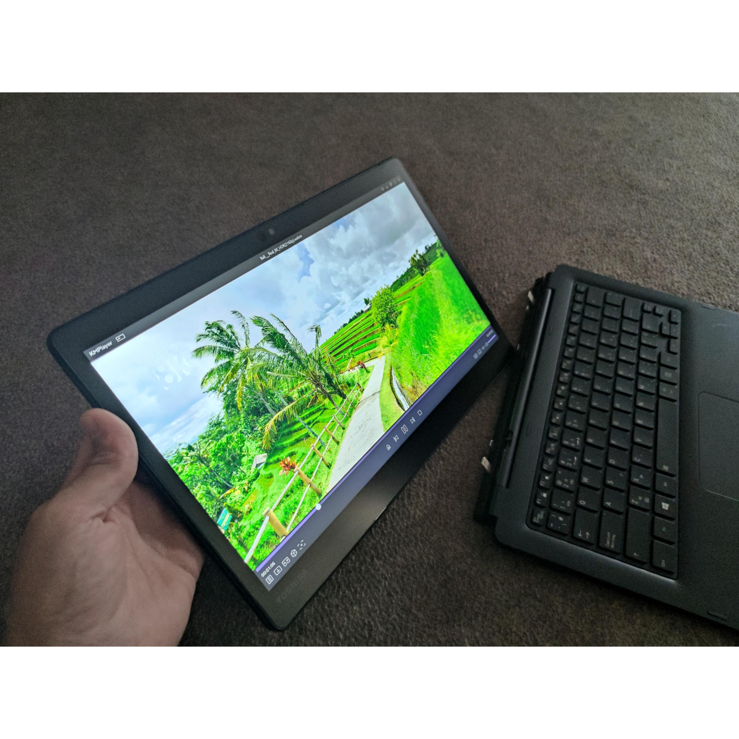 سرفیس توشیبا تبلتی نسل 8 رم 16 با nvme سامسونگ