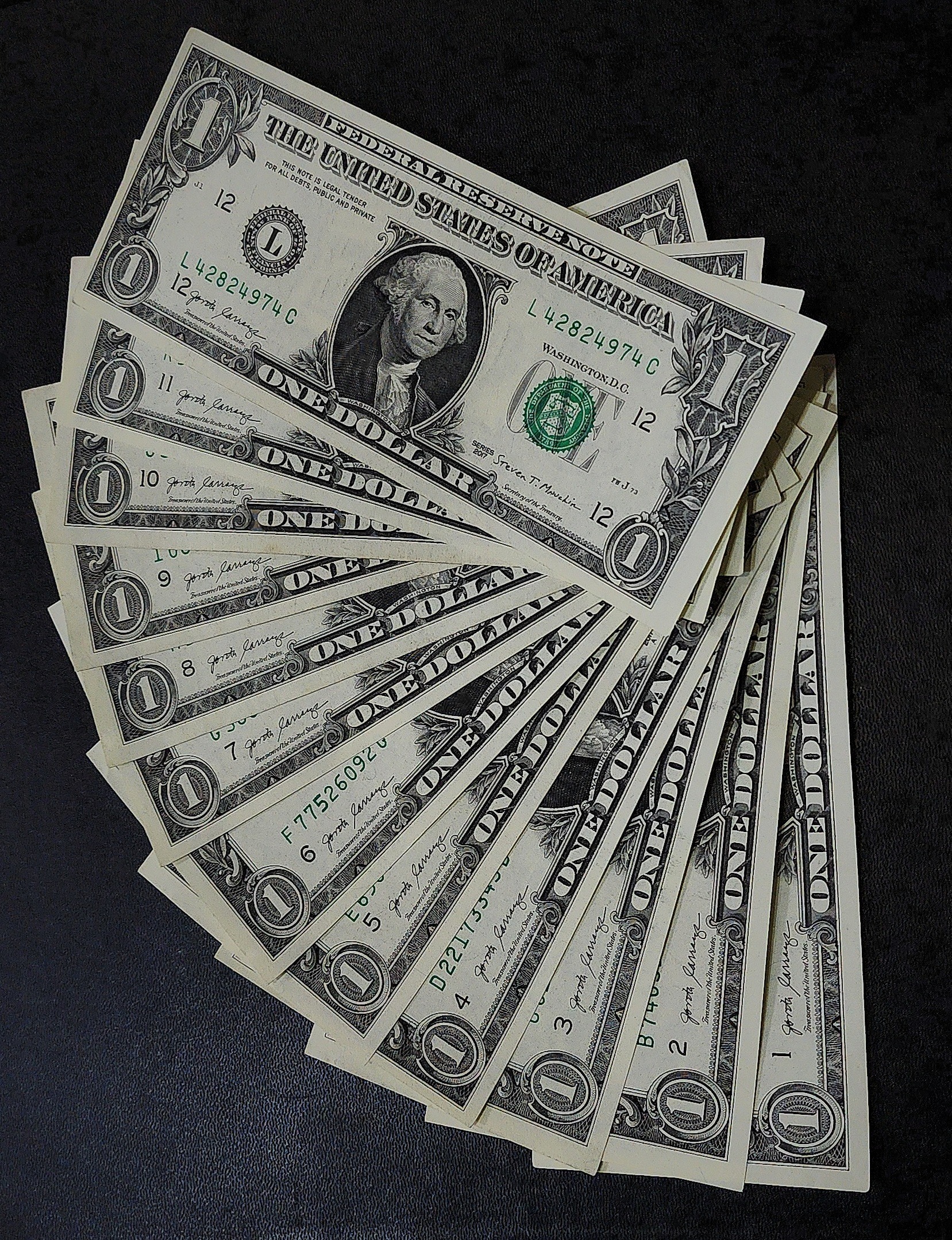 اسکناس دلارمجموعه بی نظیرسری کامل کل ایالات آمریکا