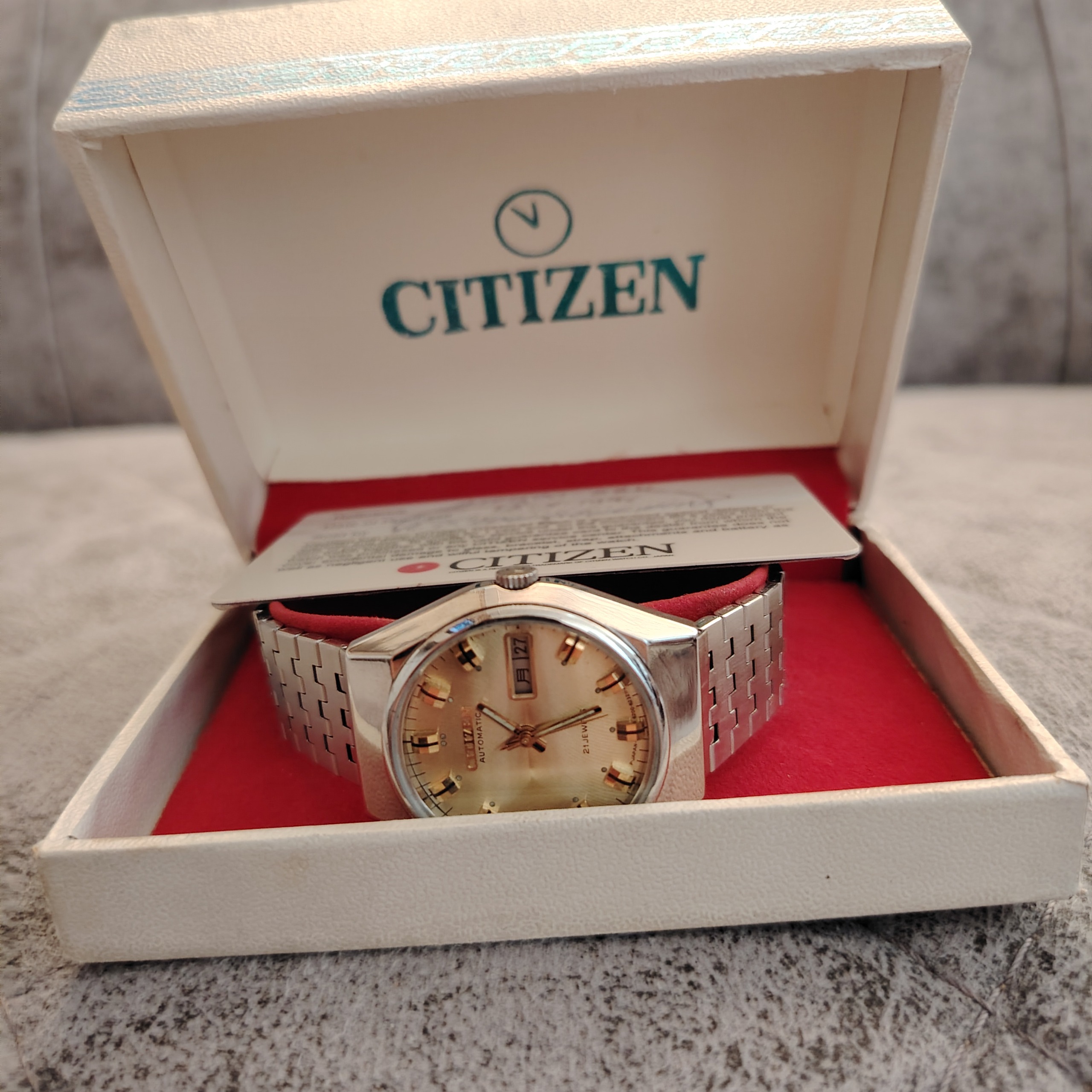 ساعت مچی اتوماتیک وینتیج Citizen اصل ژاپن