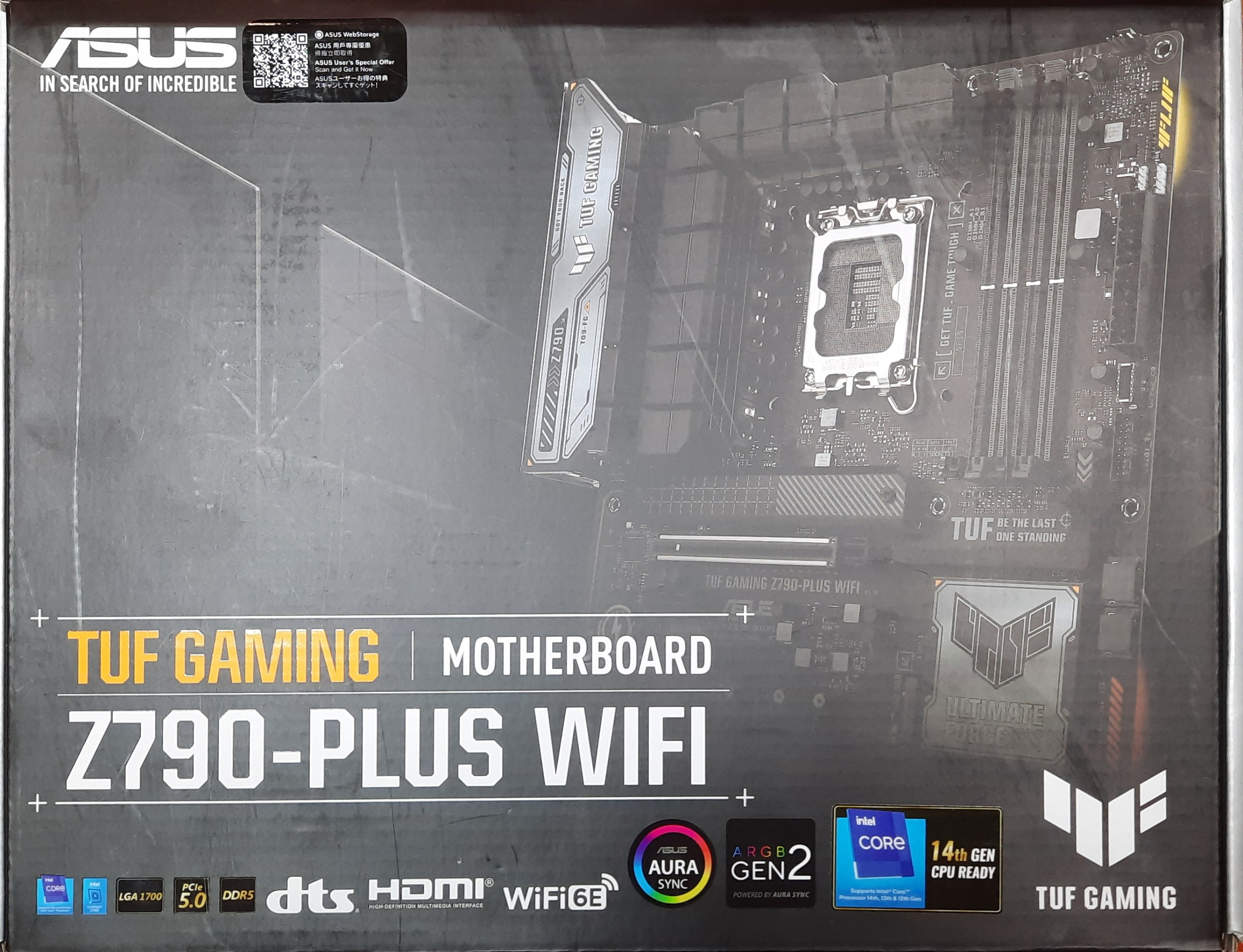 مادربرد ایسوس مدل TUF Gaming Z790 Plus WiFi DDR5