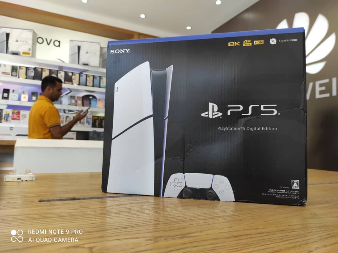 Ps5 slim digital پلمپ و آکبند