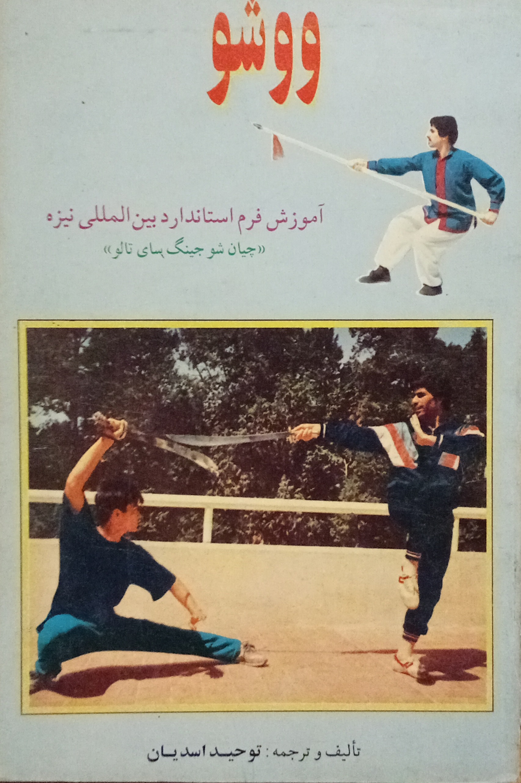 ووشو آموزش فرم استاندارد بین المللی نیزه