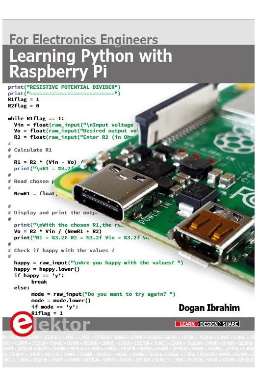 کتاب Learning Python with Raspberry Pi