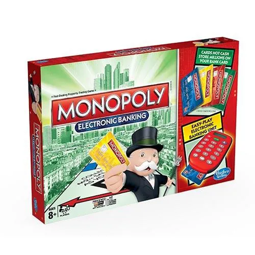 بازی Hasbro Monopoly Electronic Banking