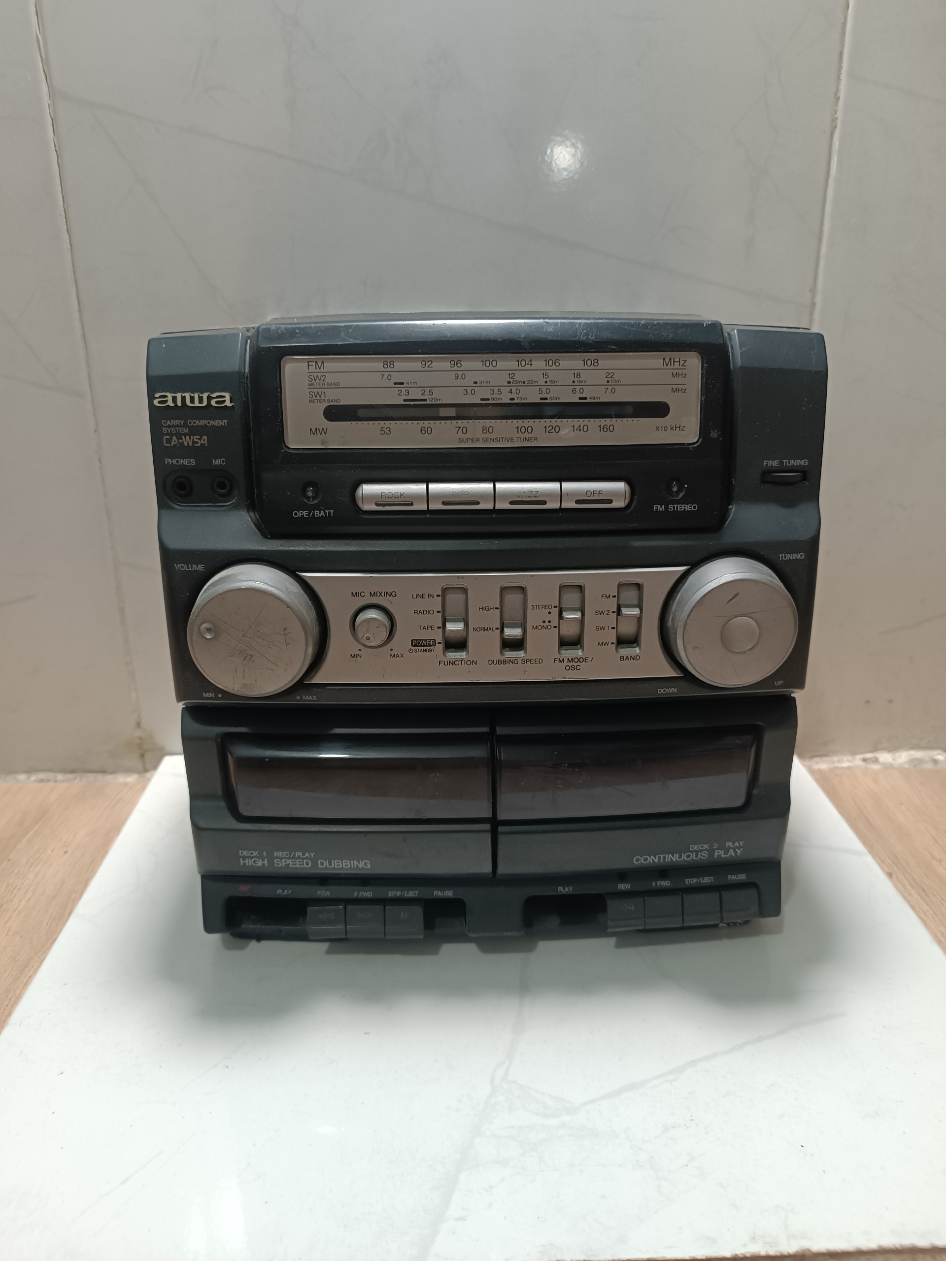 رادیو ضبط حرفه ای ایوا ژاپن W-54sh