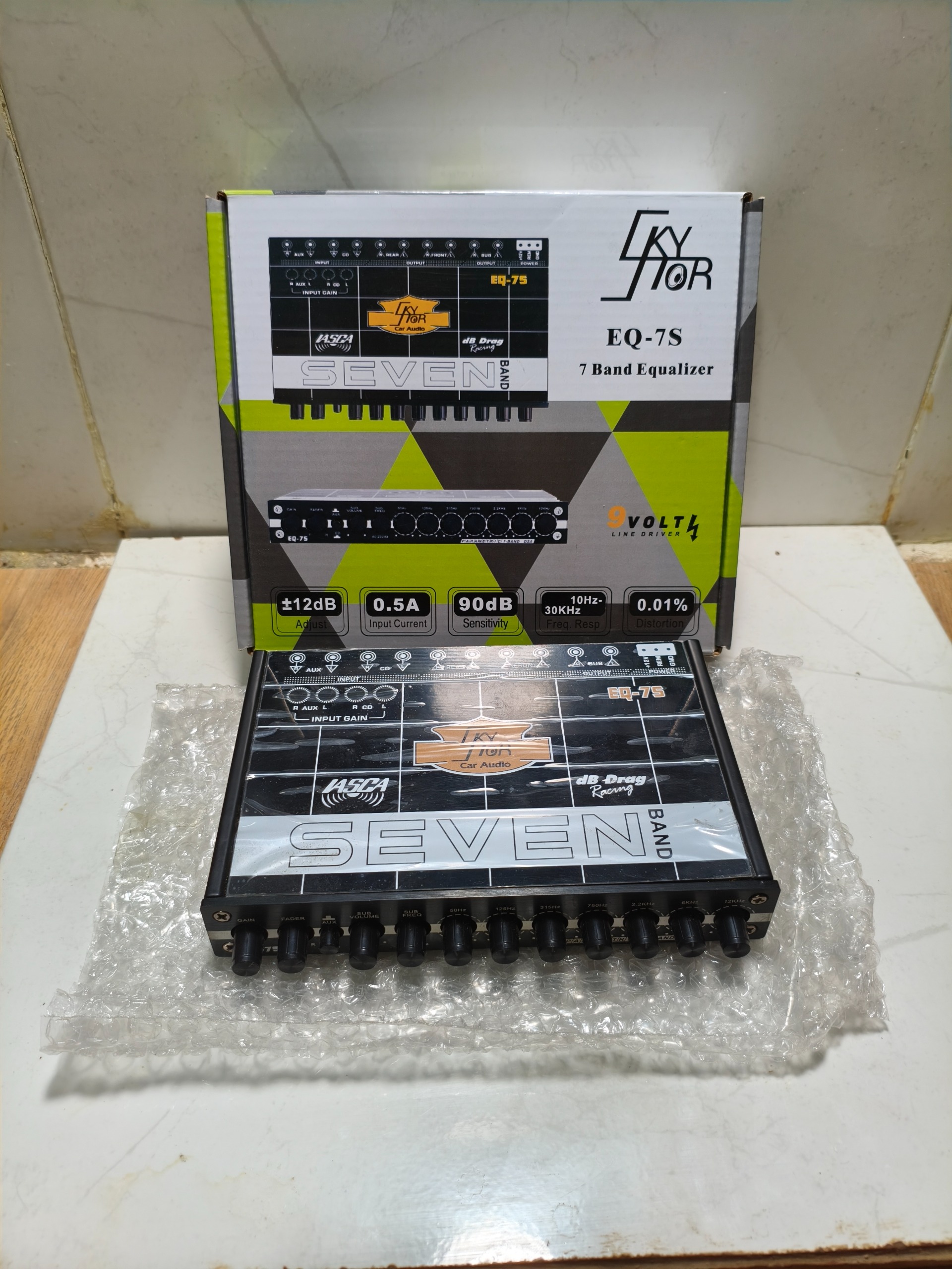 پروسسور اسکایلر eq-7s 7 باند اکولایزر