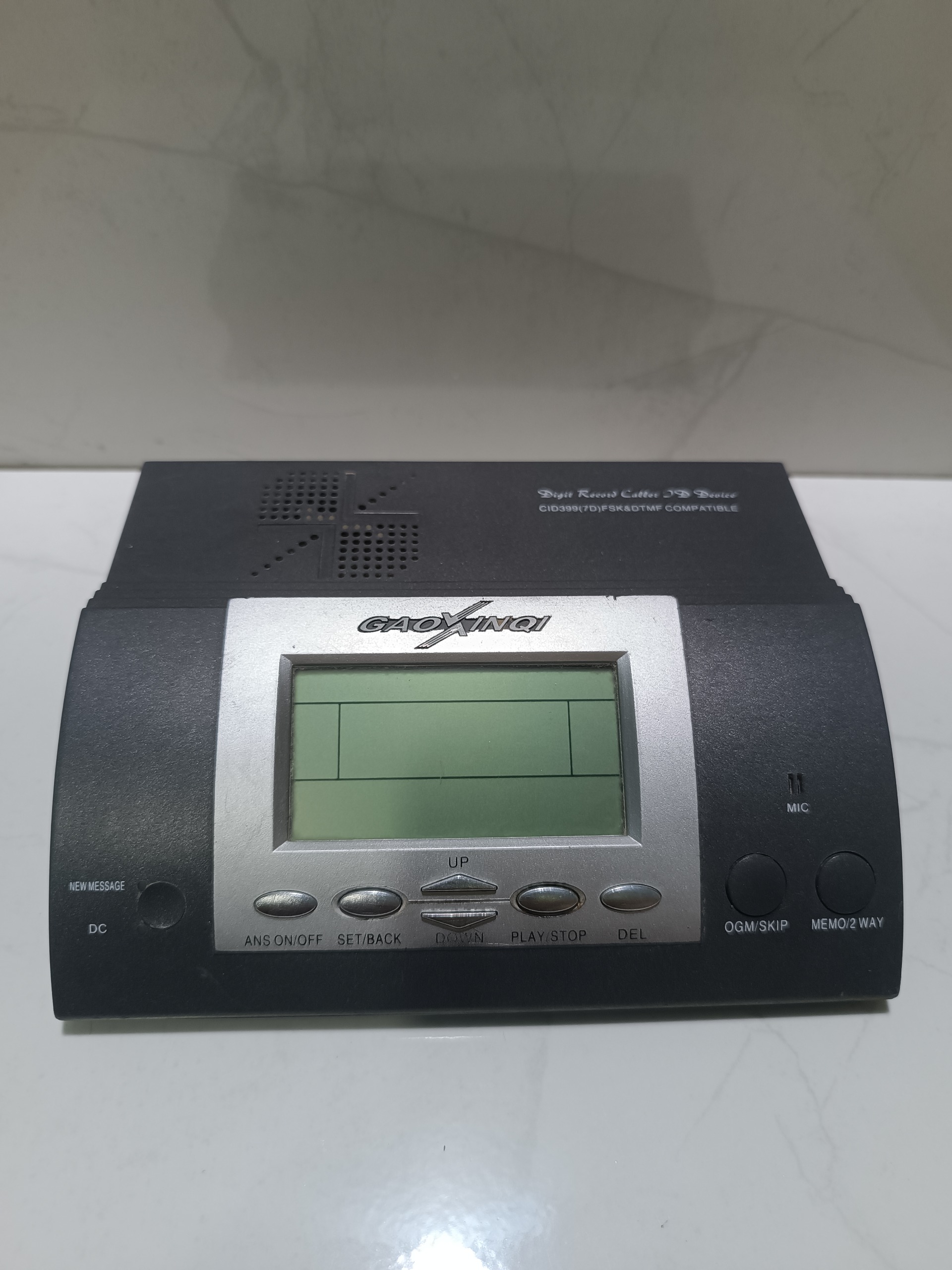 شماره انداز تلفن و پیغامگیر حافظه دار