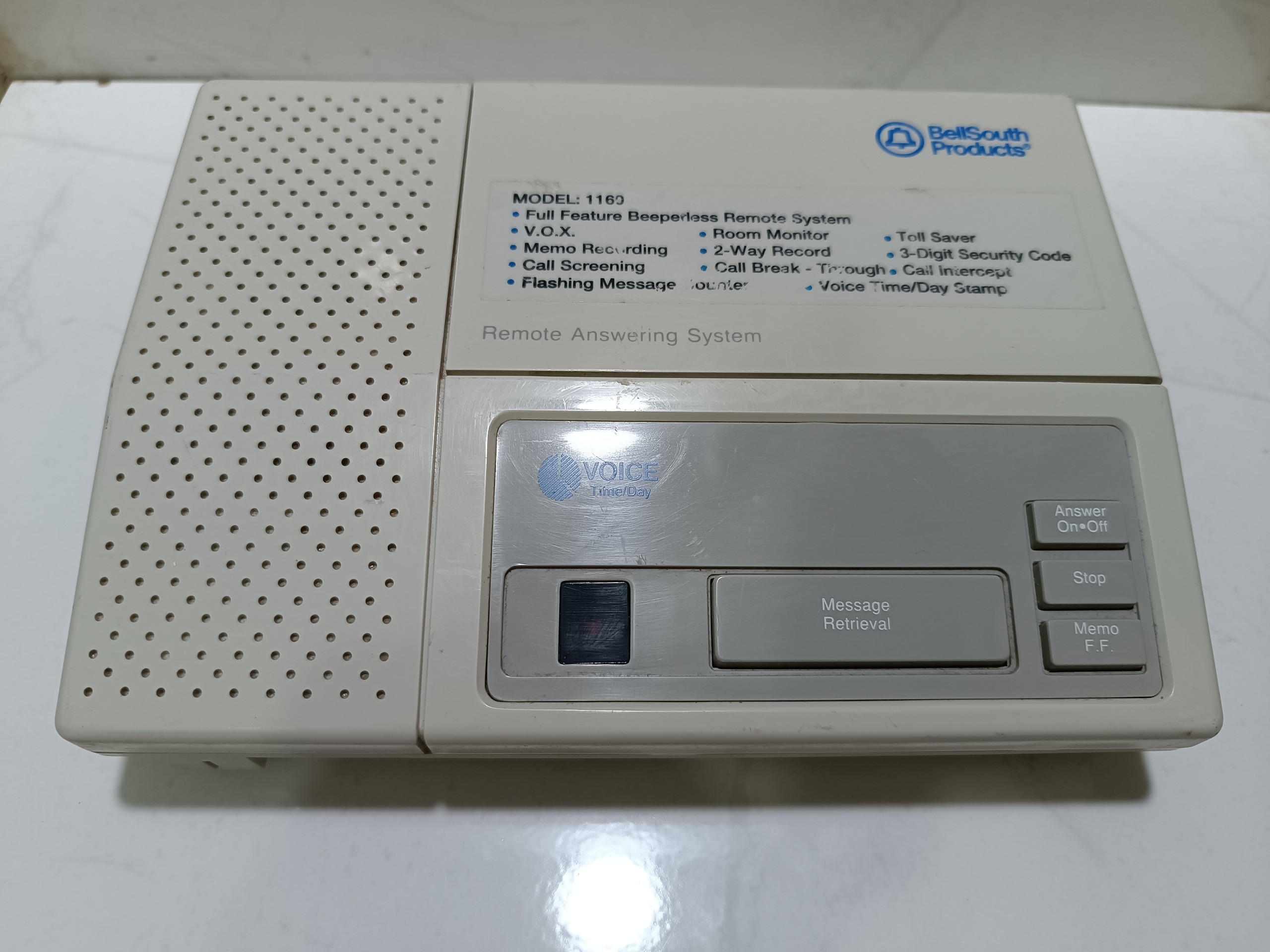 پیغامگیر و منشی تلفنی bell south