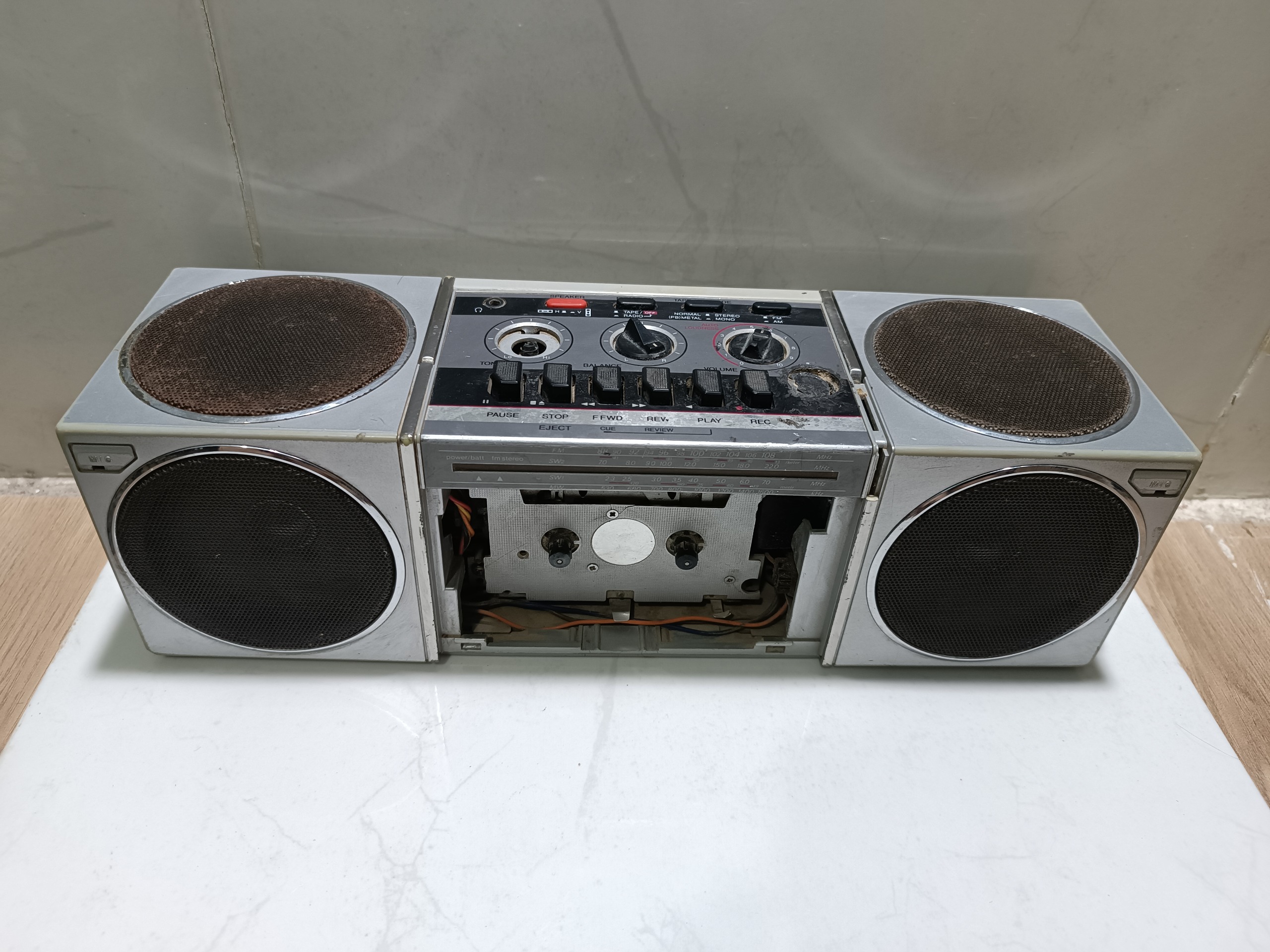 رادیو ضبط کلکسیونی SANYO S400K کمیاب