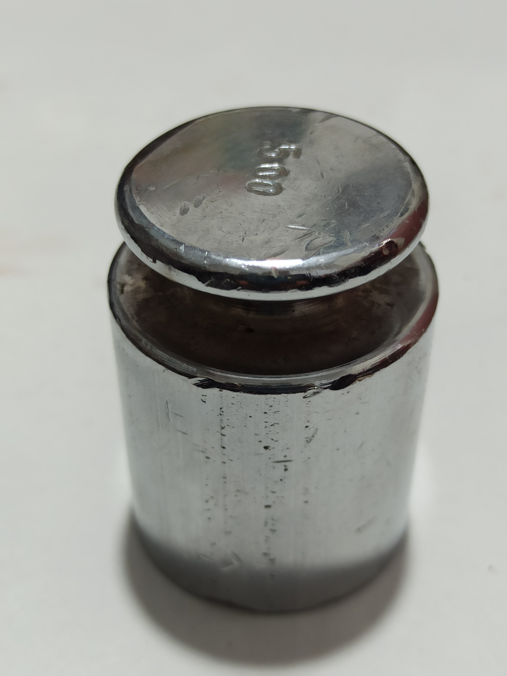 وزنه برنجی قدیمی ترازو پونصد گرمی