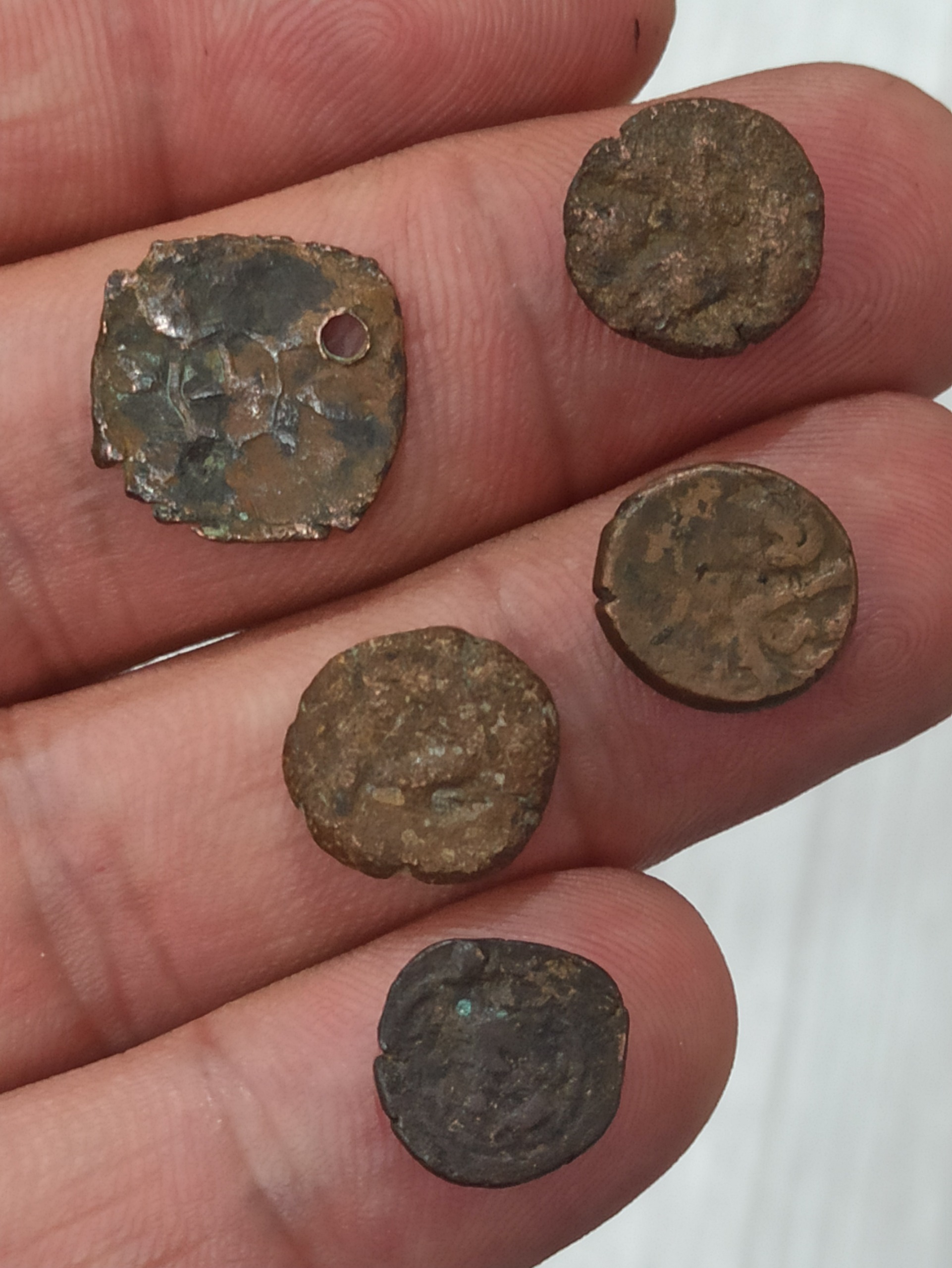 سکه های مسی فانتزی طرح قدیمی کلکسیونی