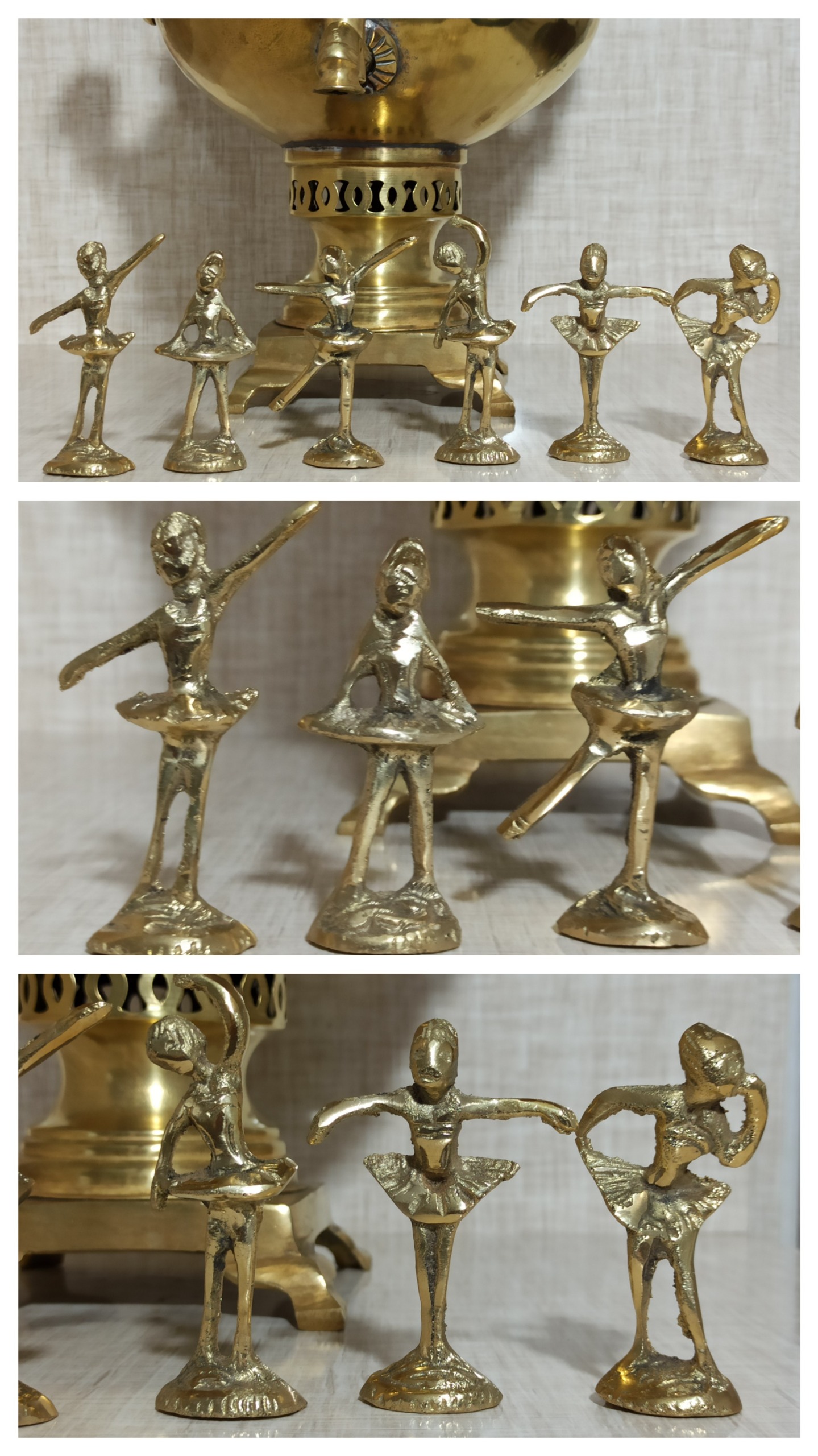 مجسمه های شش تایی بالرین سایز کوچک