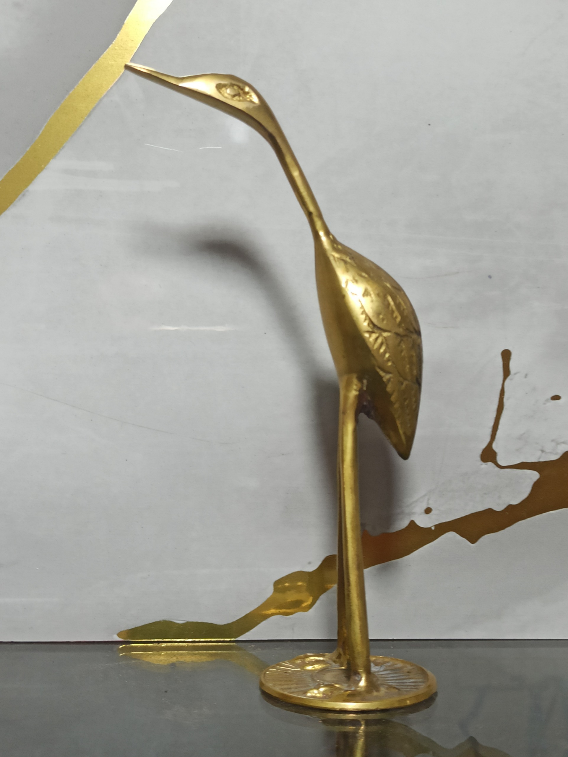 مجسمه برنزی لک لک مطابق تصاویر