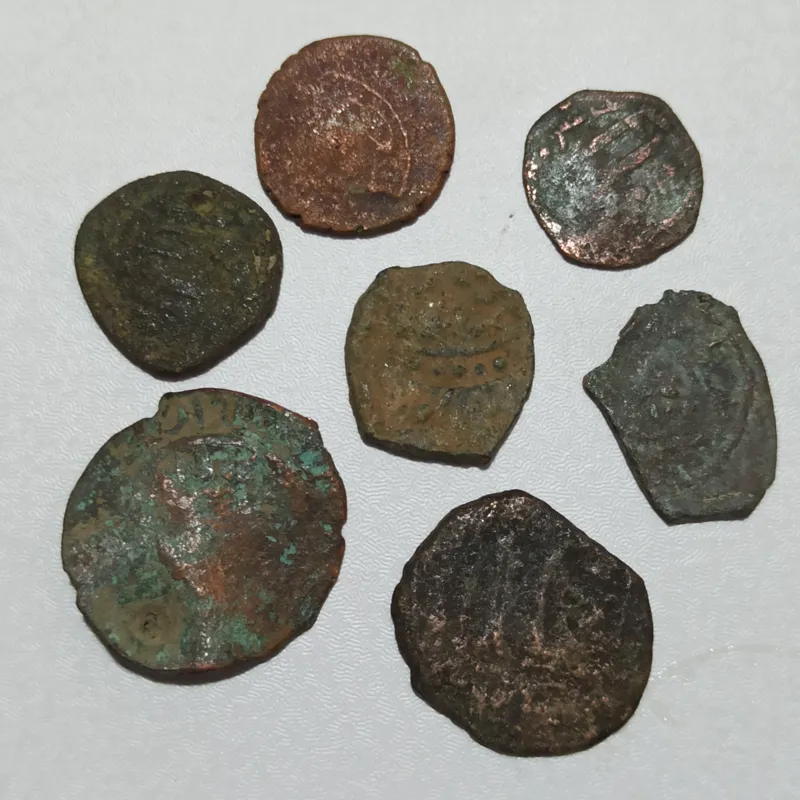 سکه های مسی طرح قدیم و فانتزی