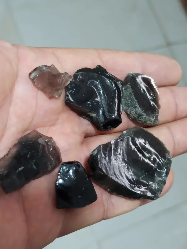 سنگ ابسیدین طبیعی پک کامل