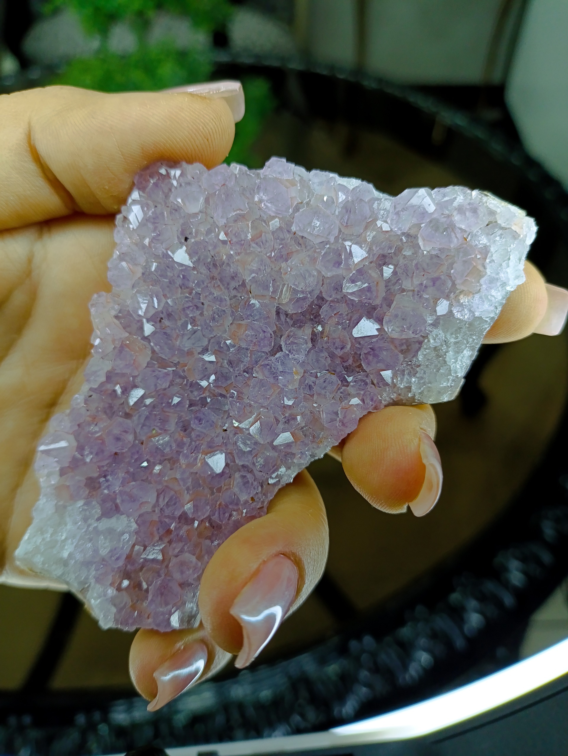 سنگ بلور طبیعی زیبای آمیتیست کد 3