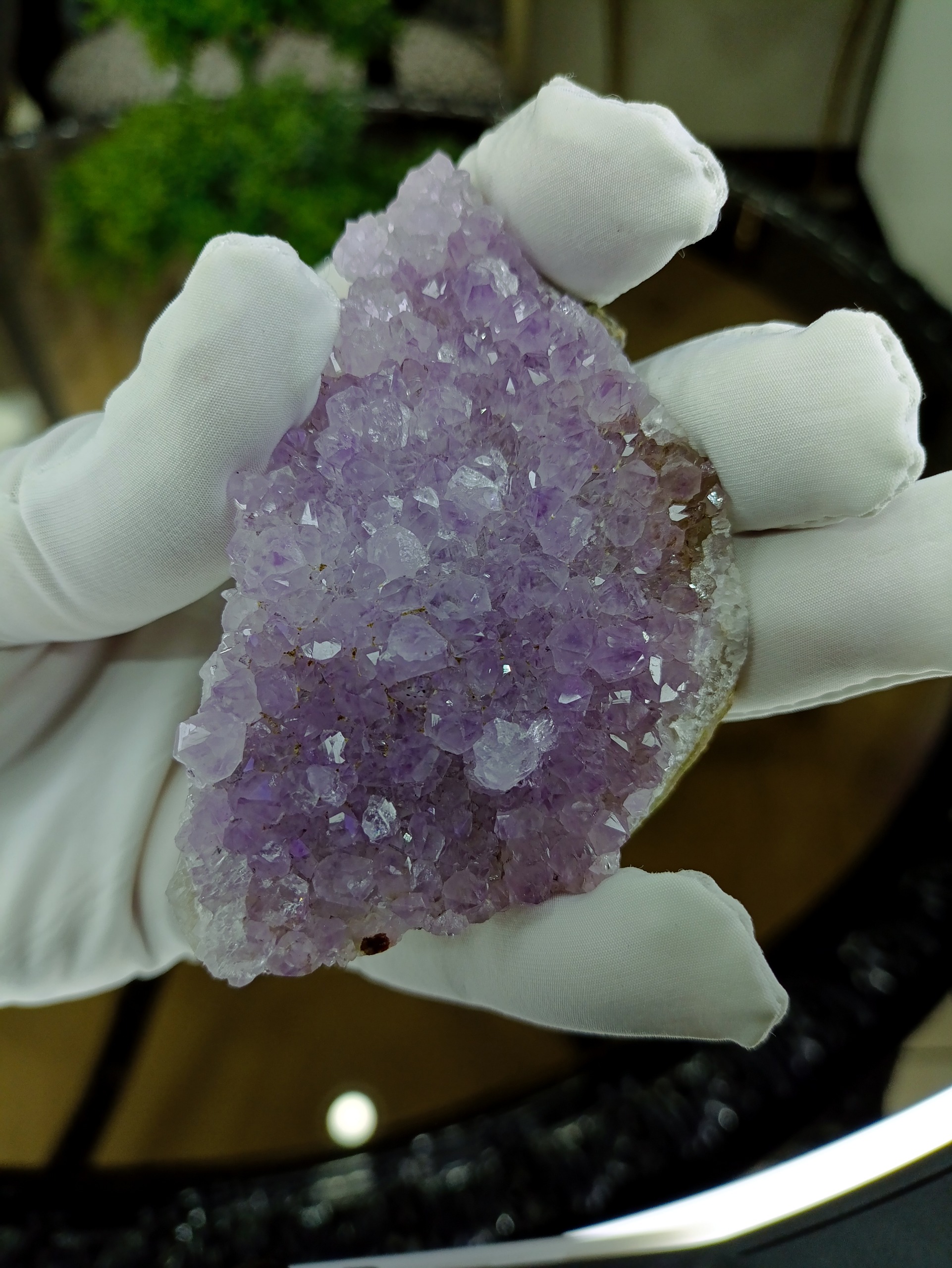 سنگ بلور طبیعی زیبای آمیتیست کد 8