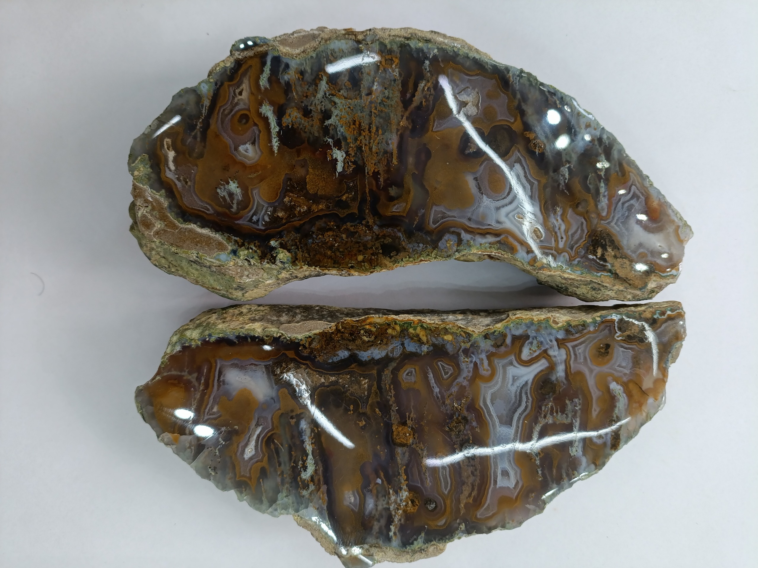 اسلایس سنگ طبیعی،زیبا، بزرگ و کمیاب کد 6060