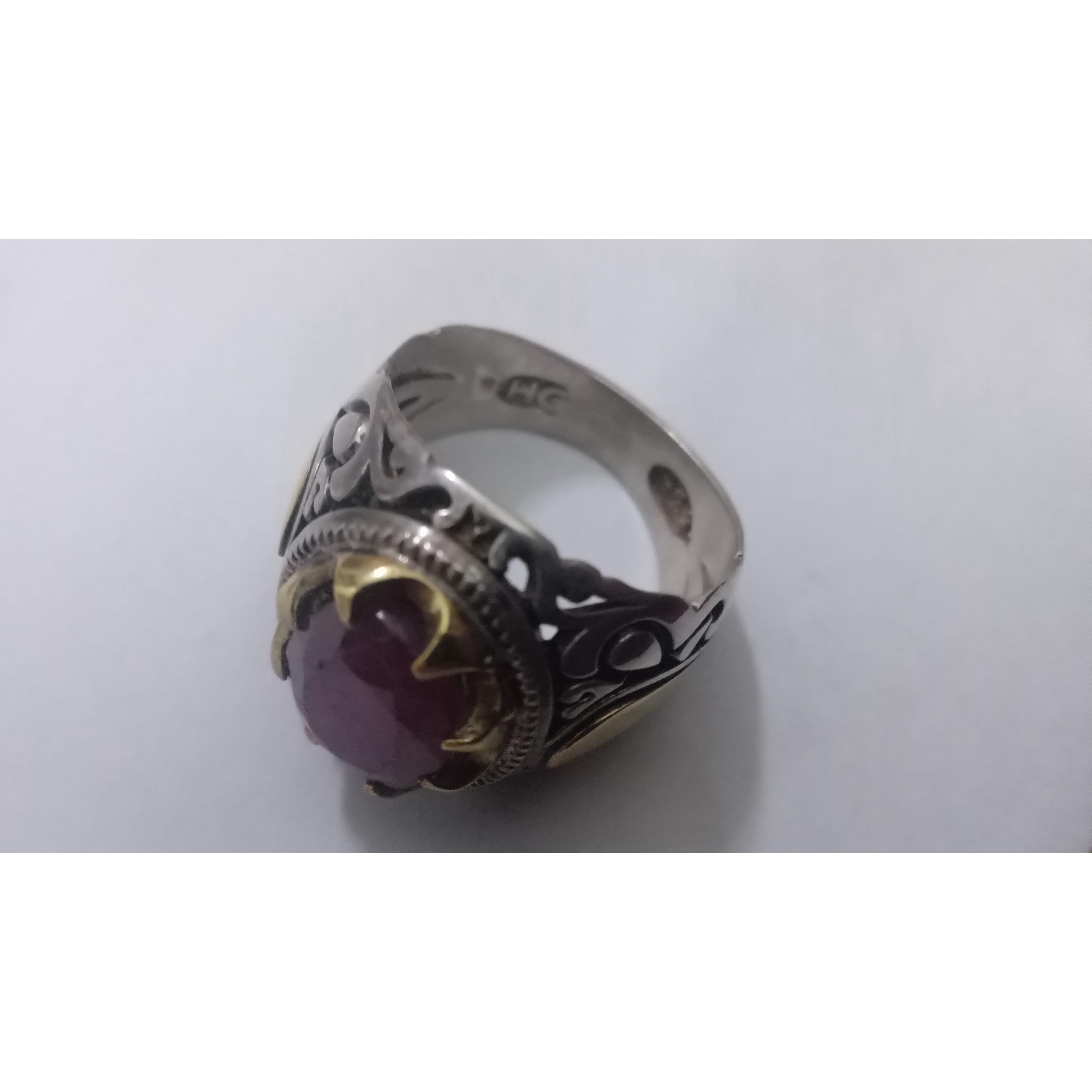 انگشتر یاقوت آفریقایی کد 11