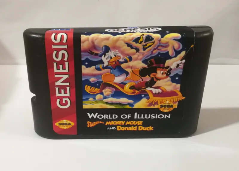 بازی سگا World of Illusion Starring Mickey Mouse