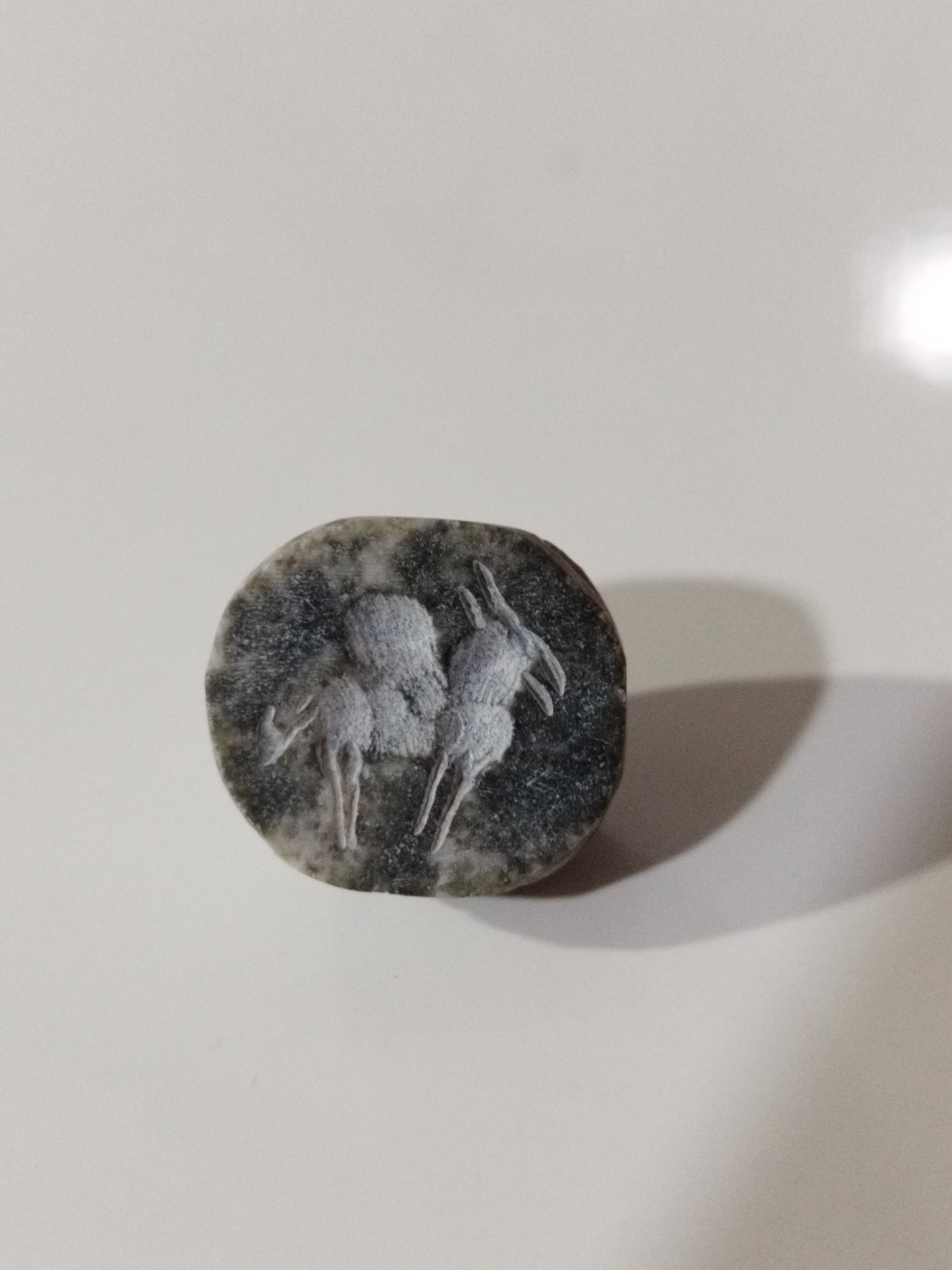 مهر یشم قدیمی نایاب