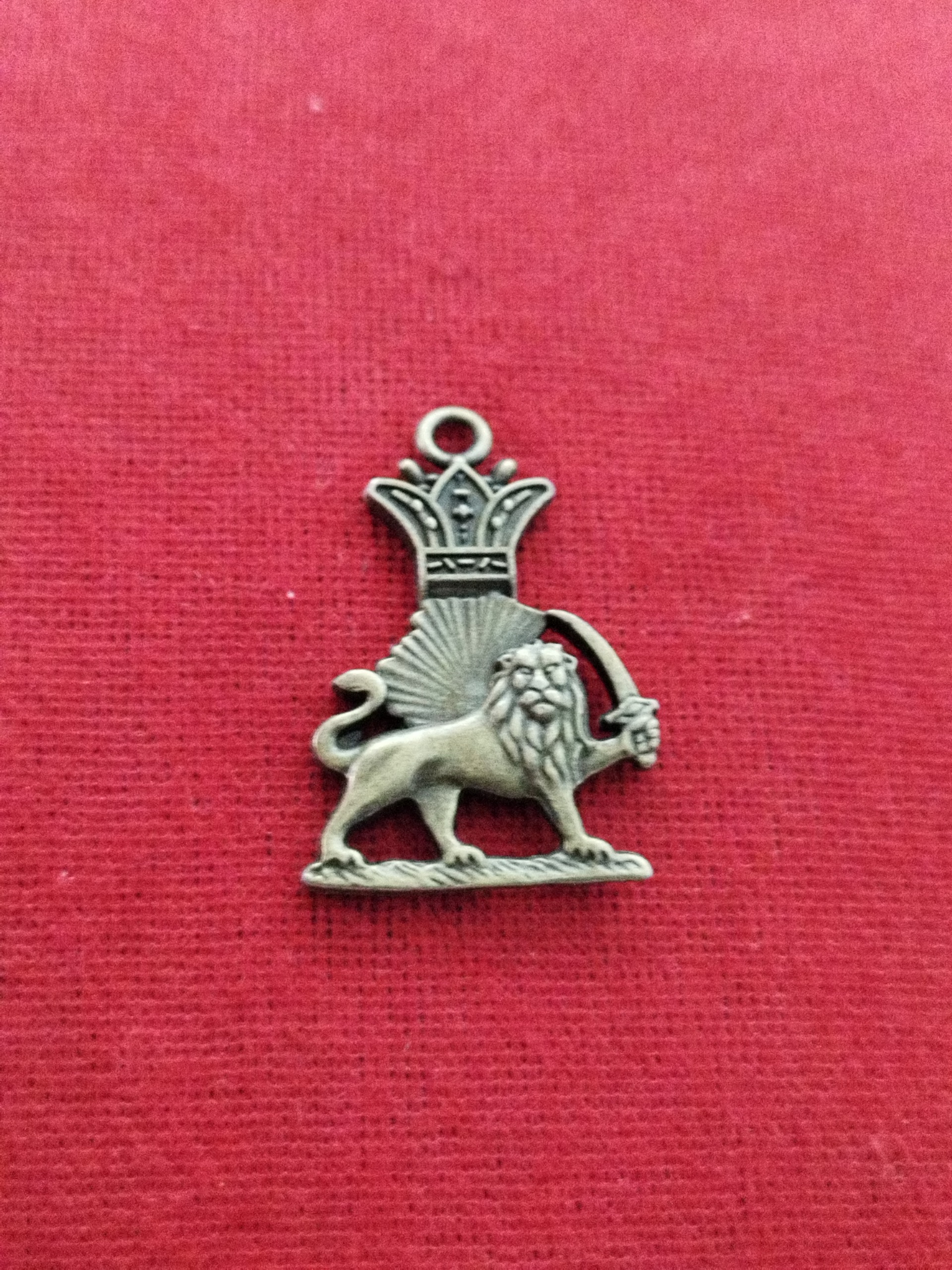 آویز گردنبند قدیمی 2رو