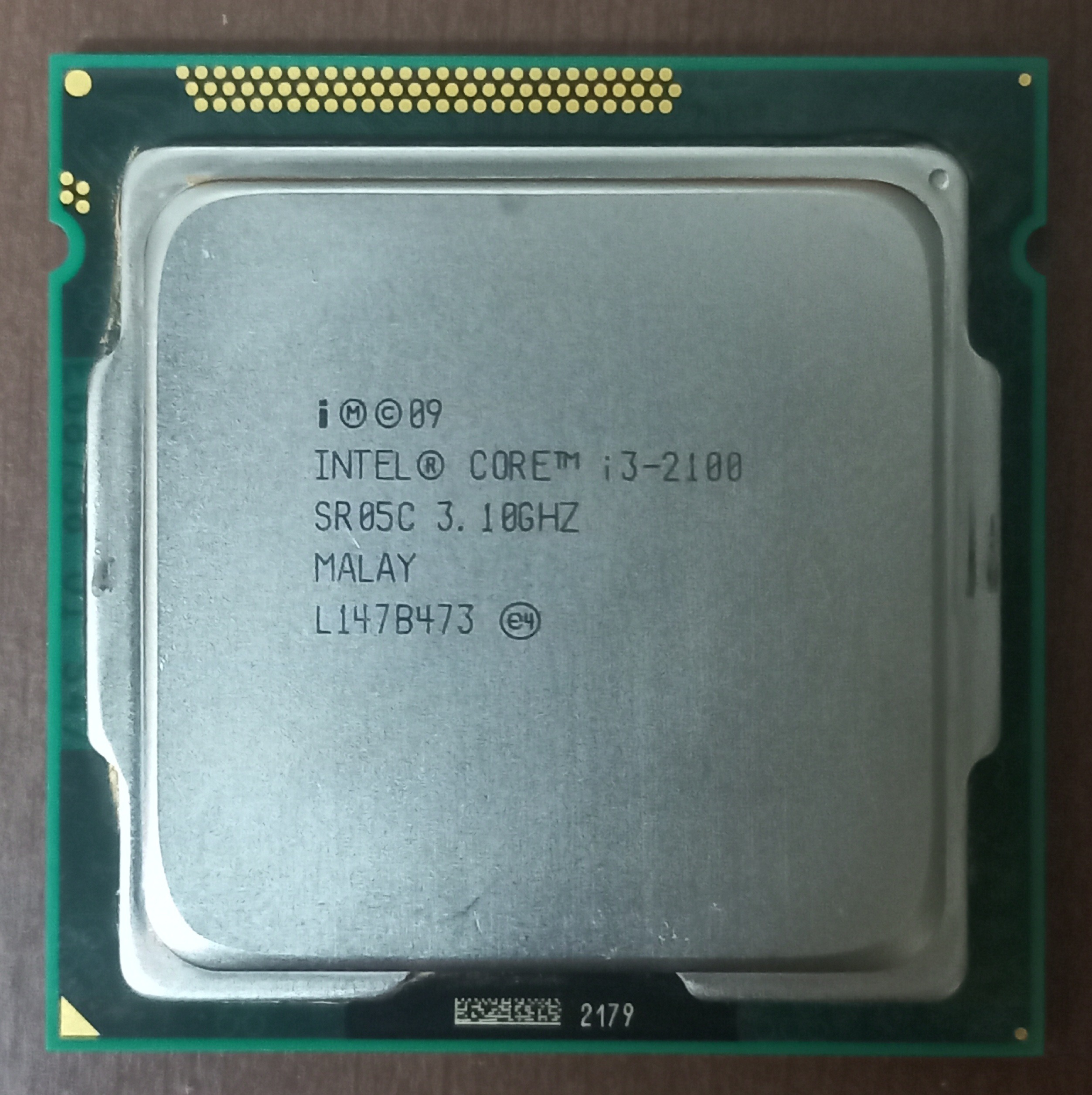 پردازنده Intel Core i3-2100