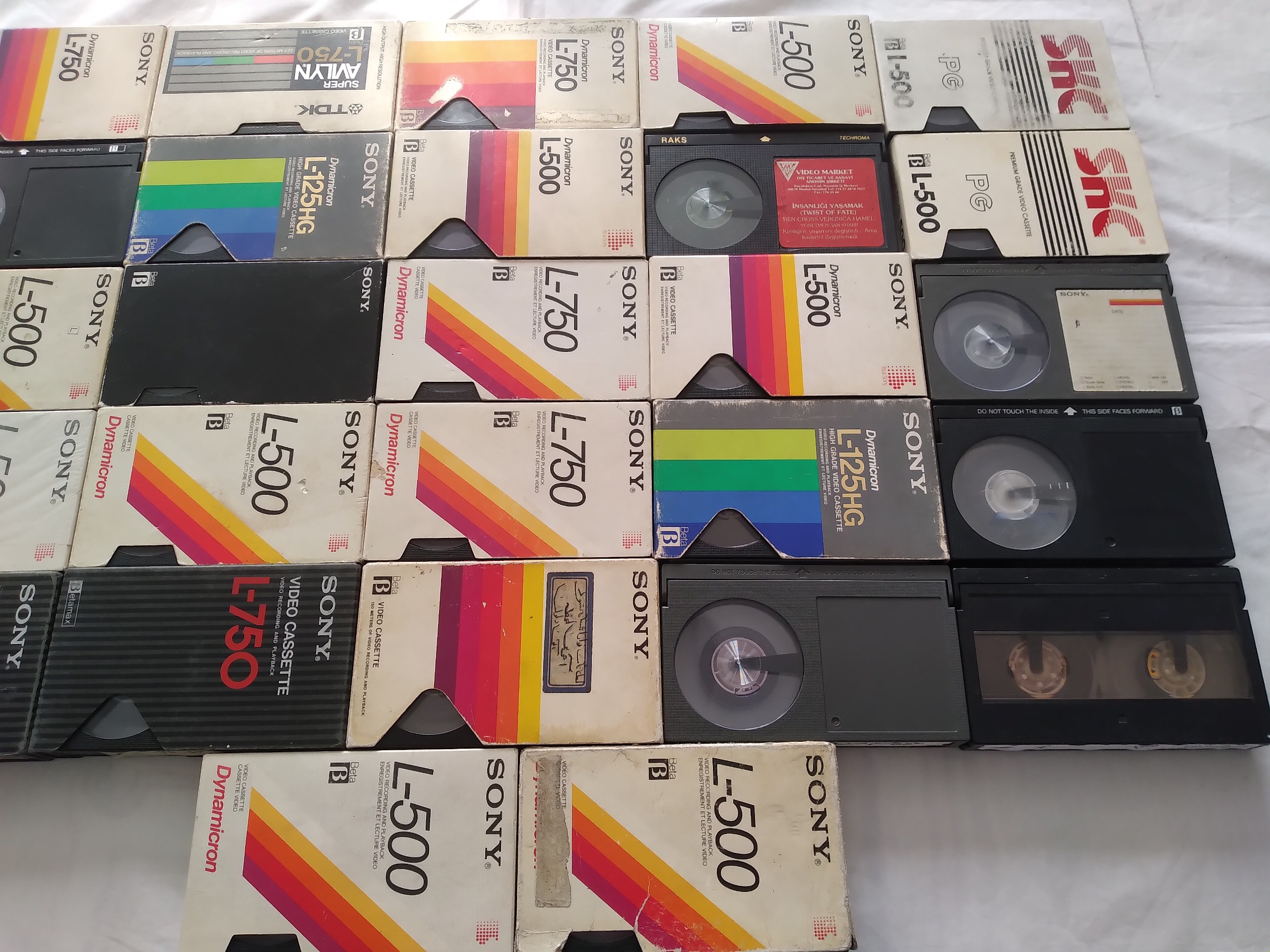 27 حلقه نوار قدیمی بتامکس