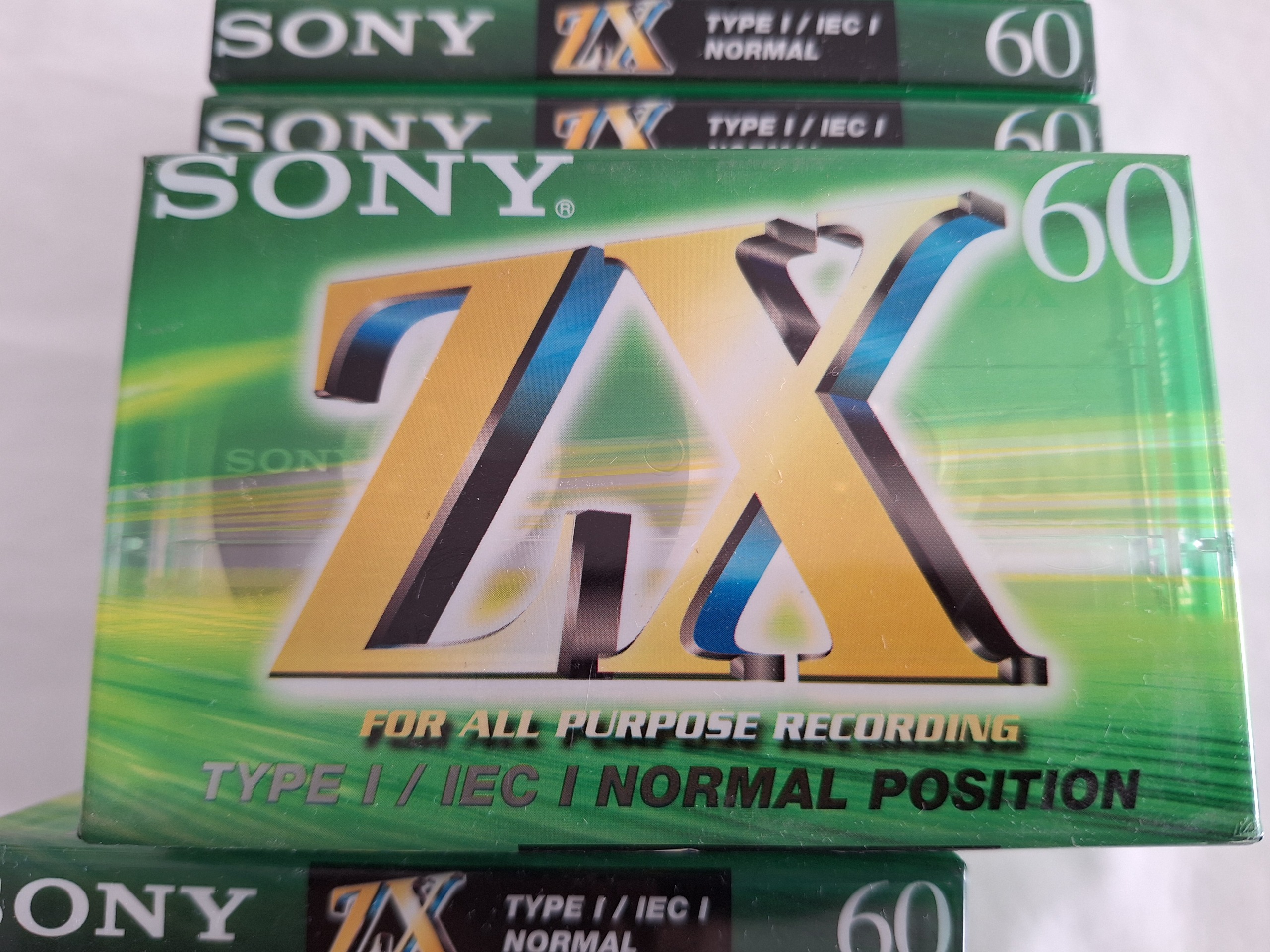 12 عدد نوار خام سونی ZX 60 نرمال