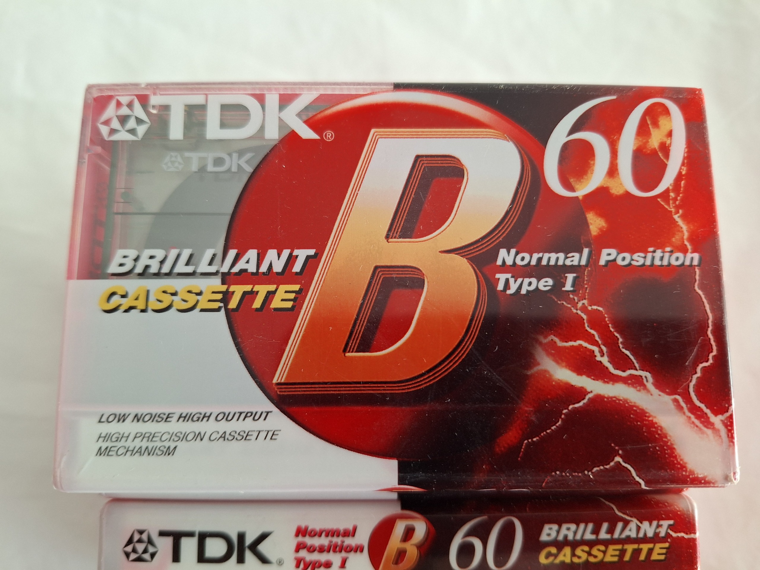 9 عدد نوار خام کاست مارک TDK 60