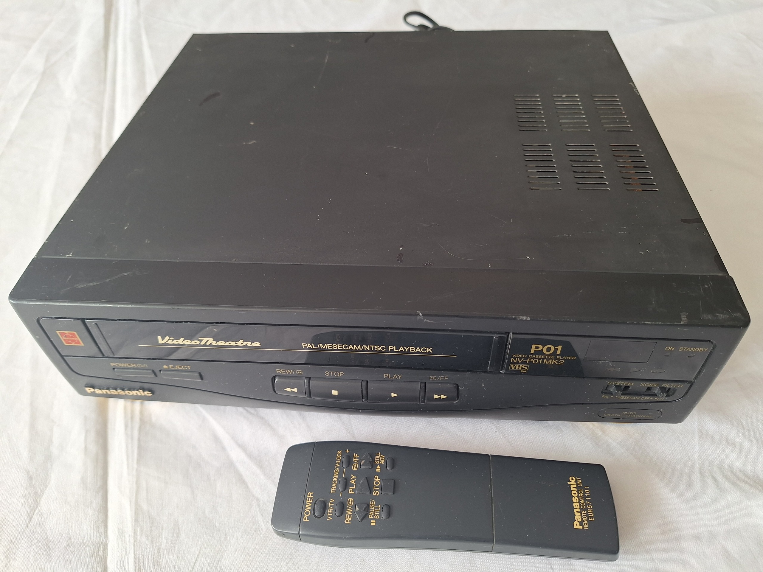 ویدیو پخش پاناسونیک مدل P01 با کنترل