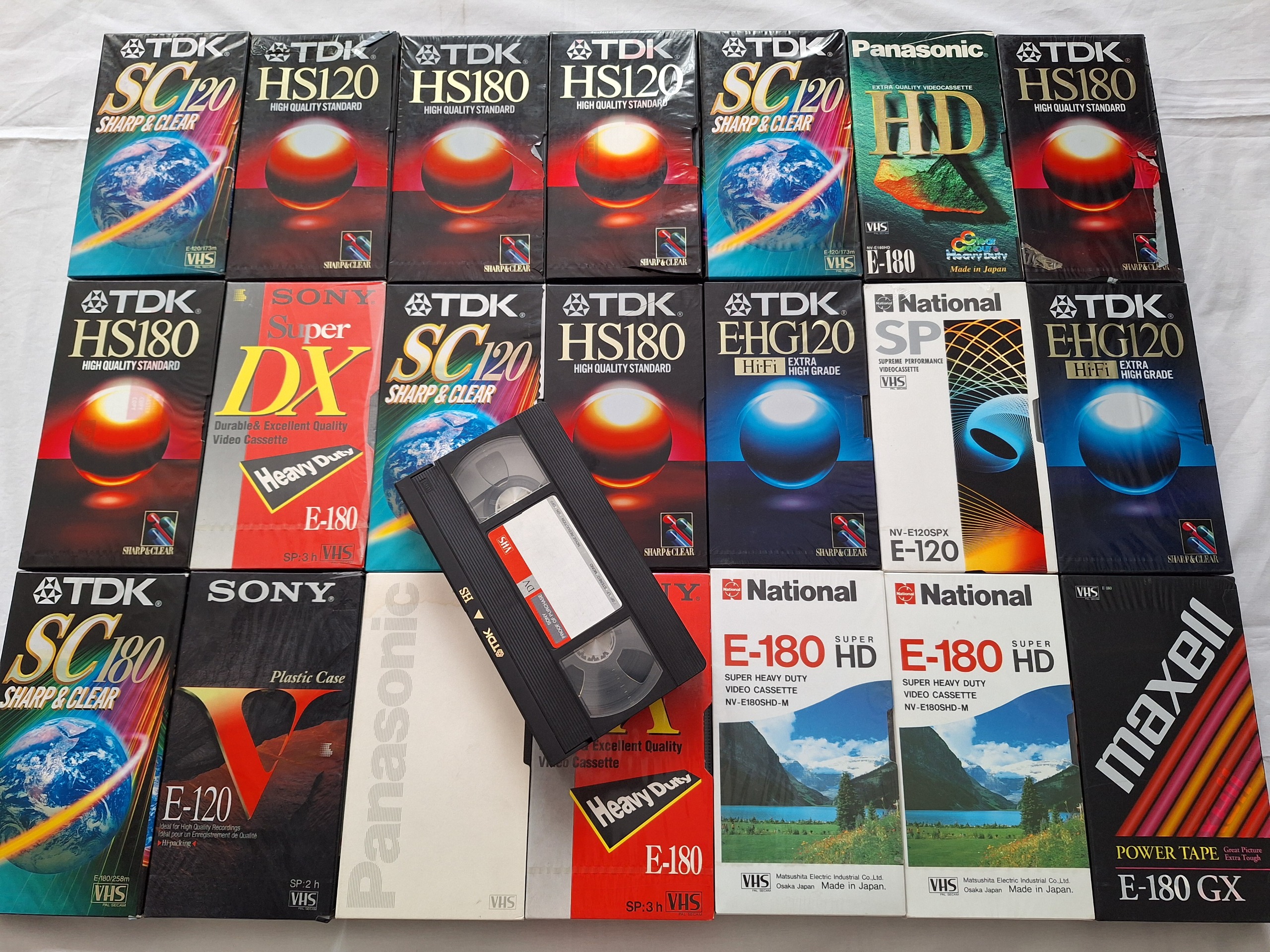 22 حلقه VHS کنسرت سمفونی های مشهور جهان